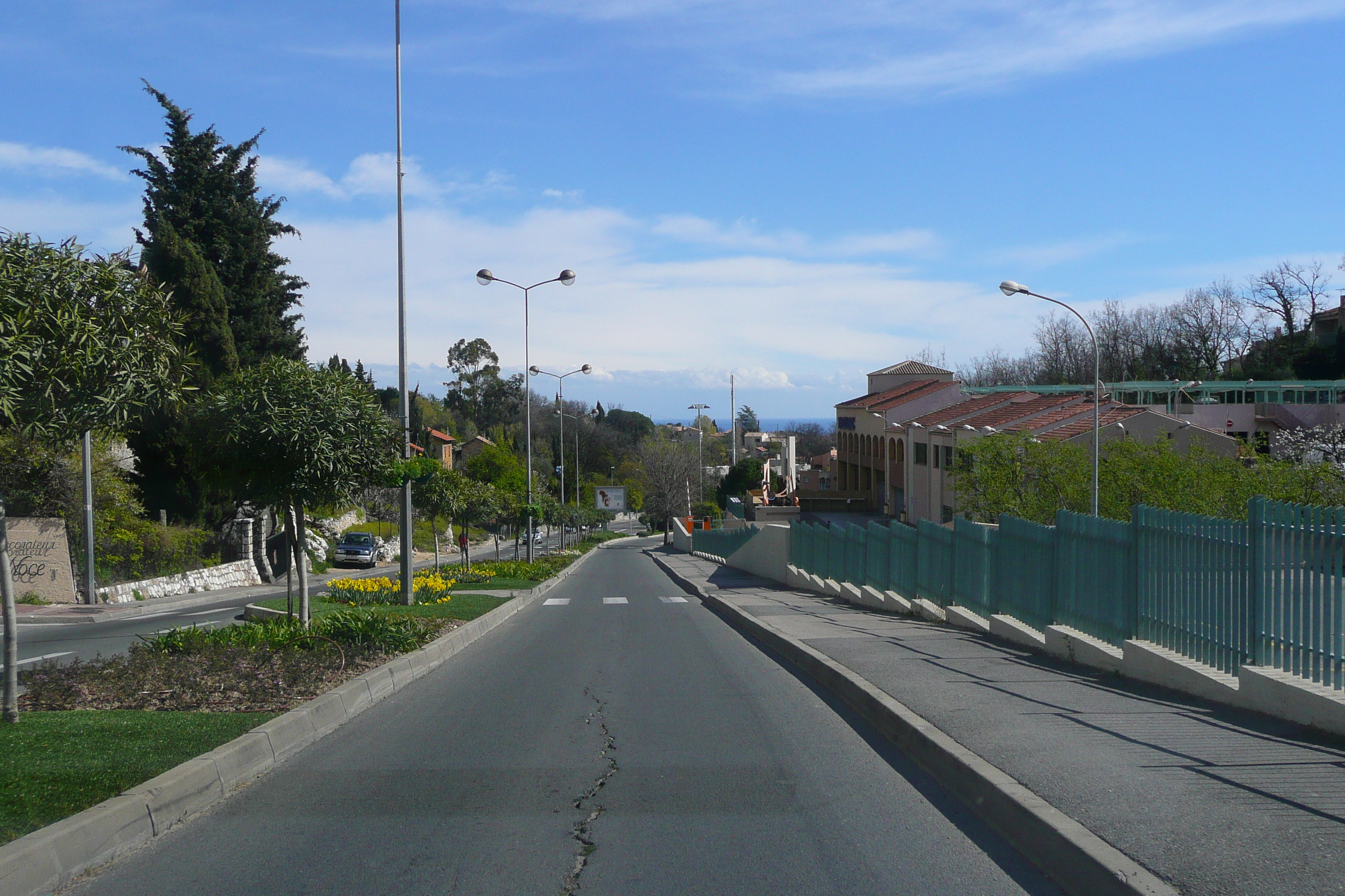รูปถ่าย ฝรั่งเศส(France) เฟรนช์ริวิเอรา(French Riviera) ถนนจากว็องส์ไปกาญ(Vence to Cagnes road) 2008-03 35