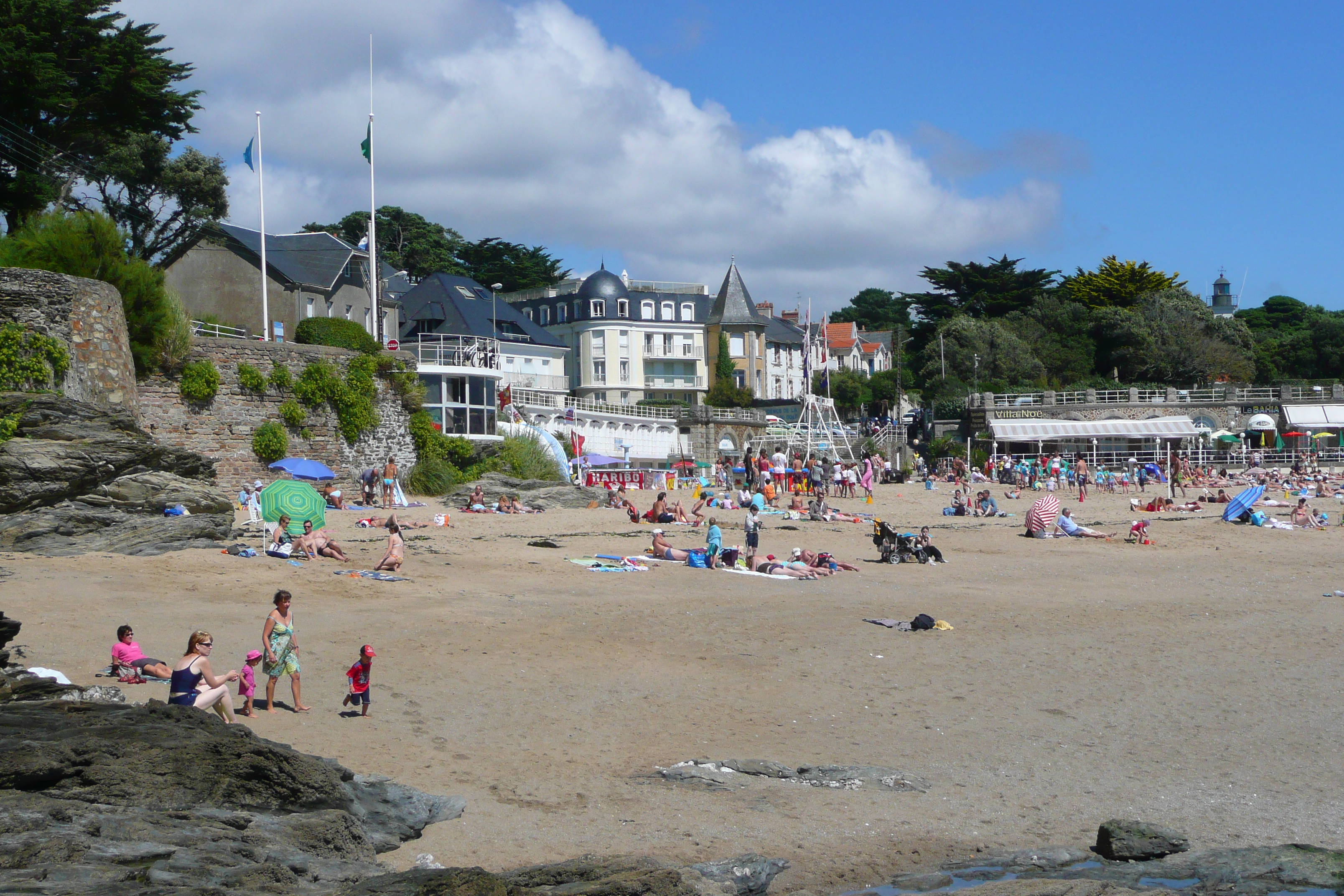 รูปถ่าย ฝรั่งเศส(France) ปอร์นิค(Pornic) หาดโนแวยาร์(Noveillard Beach) 2008-07 15