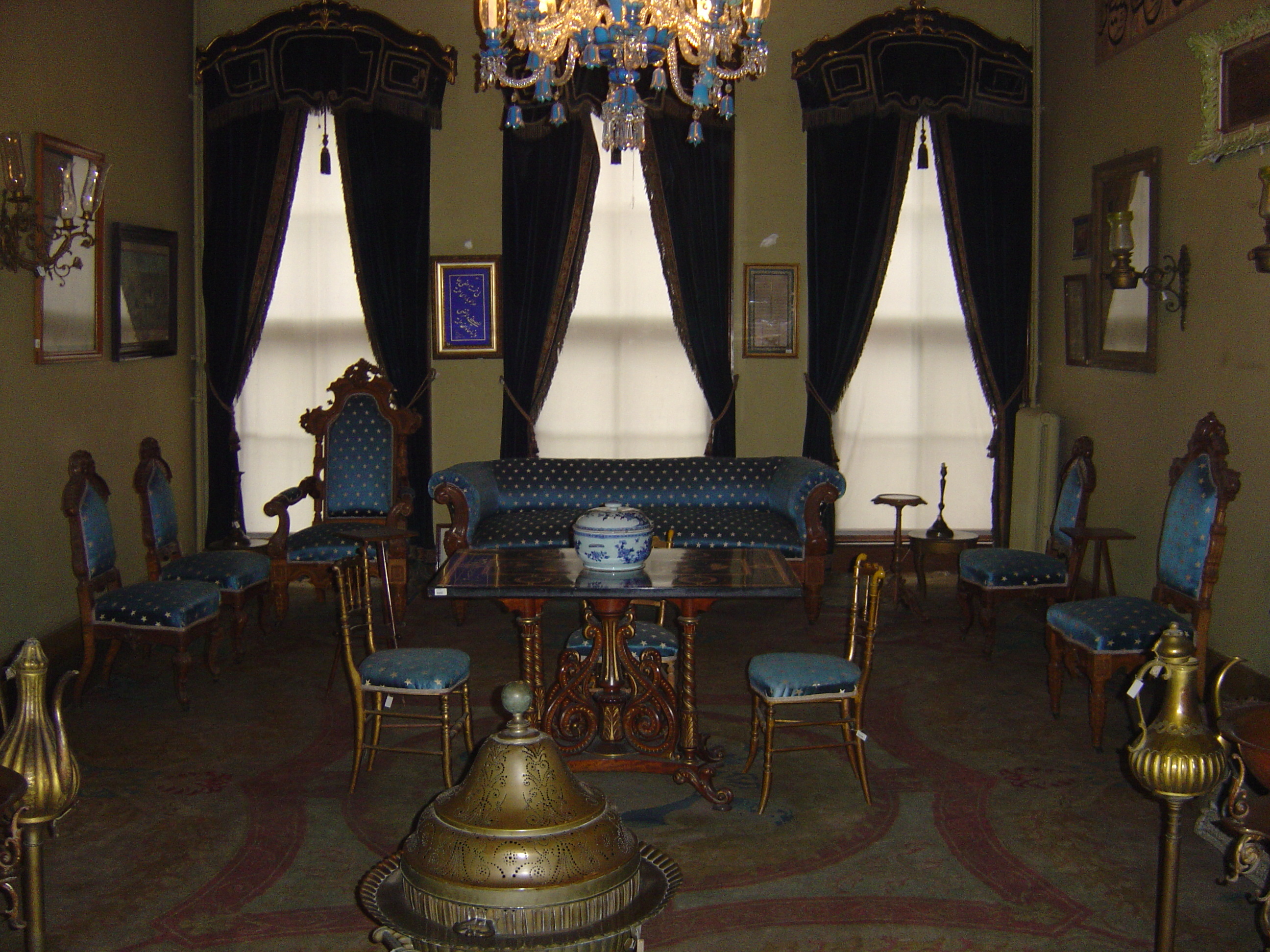 รูปถ่าย ตุรกี(Turkey) อิสตันบูล(Istanbul) พระราชวังโดลมาบาห์เช(Dolmabahce Palace) 2004-12 71