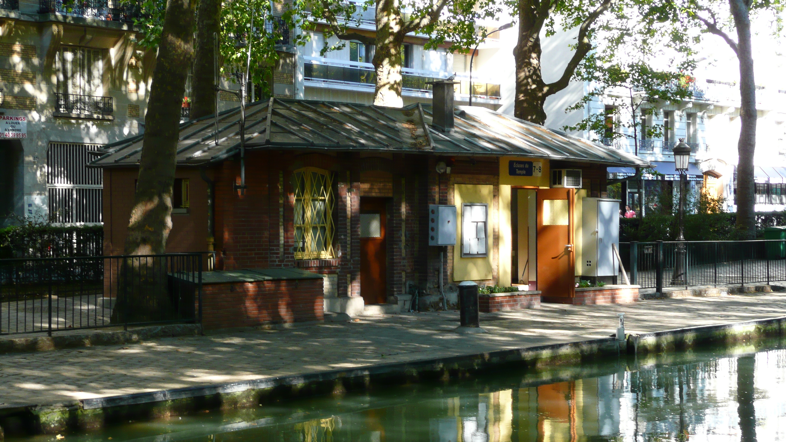 รูปถ่าย ฝรั่งเศส(France) ปารีส(Paris) คลองแซ็ง-มาร์แต็ง(Canal St Martin) 2007-08 161