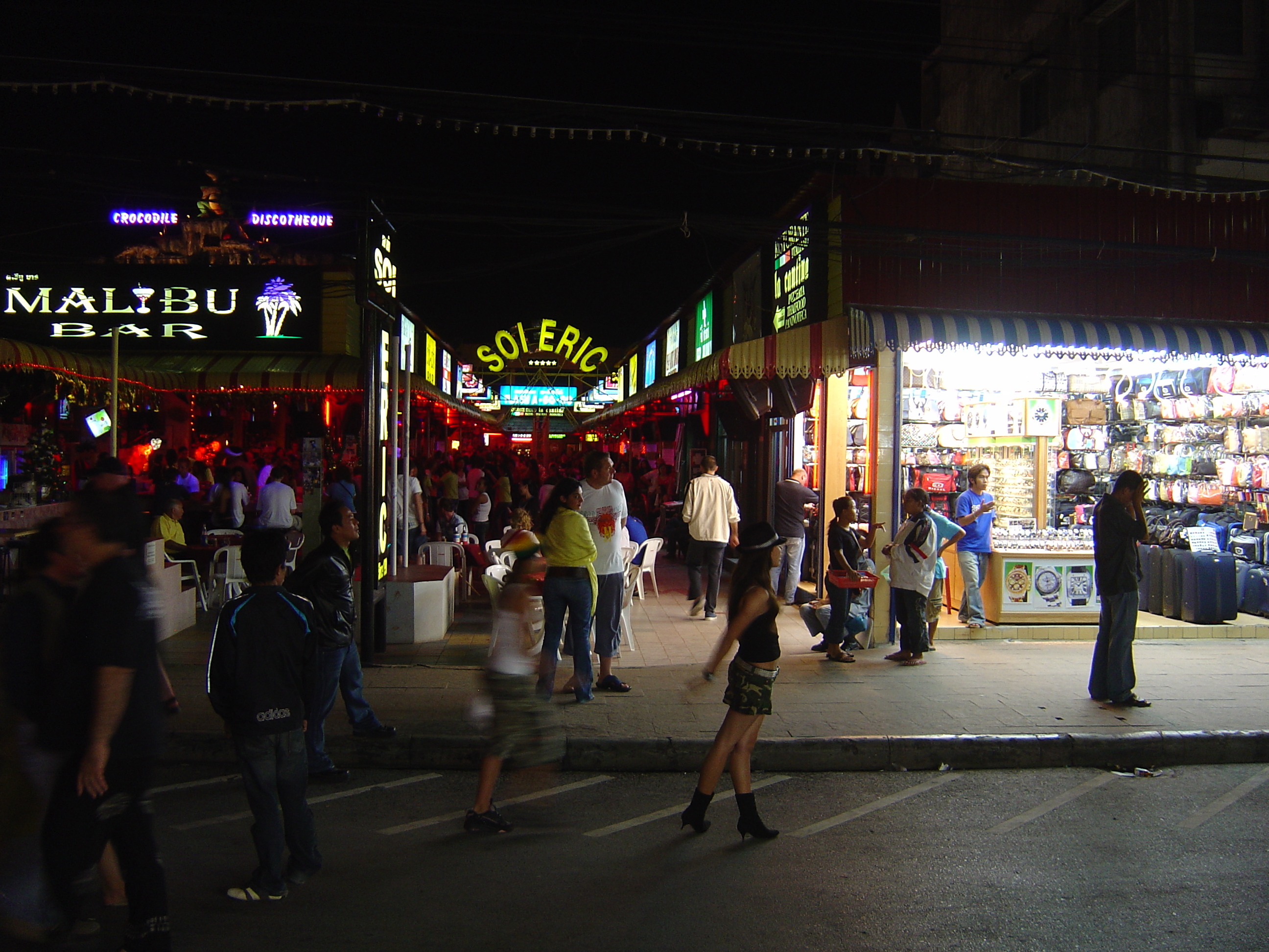 รูปถ่าย ไทย(Thailand) ภูเก็ต(Phuket) ป่าตอง(Patong) สีสันกลางคืน(night) 2005-12 15