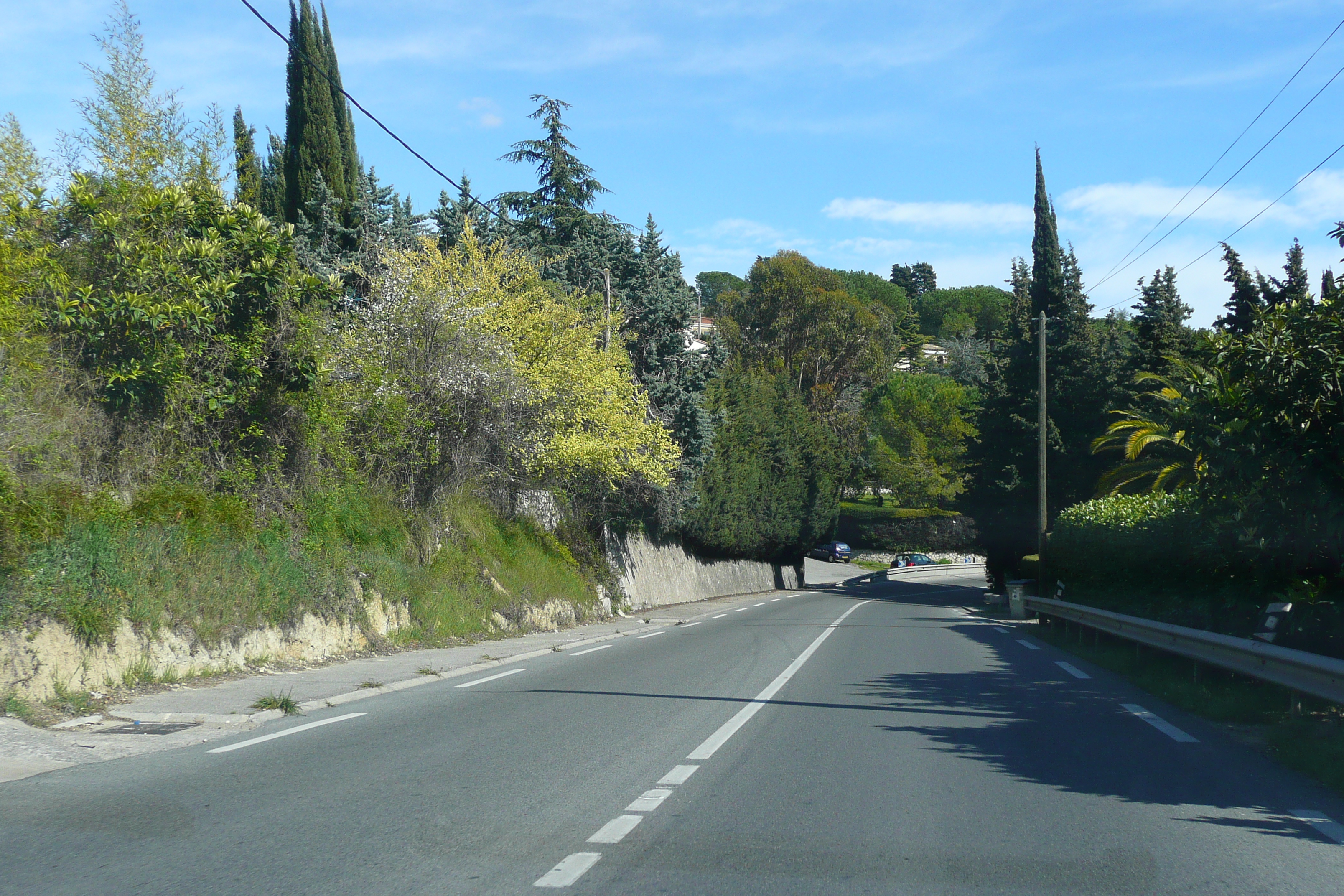 รูปถ่าย ฝรั่งเศส(France) เฟรนช์ริวิเอรา(French Riviera) ถนนจากว็องส์ไปกาญ(Vence to Cagnes road) 2008-03 26