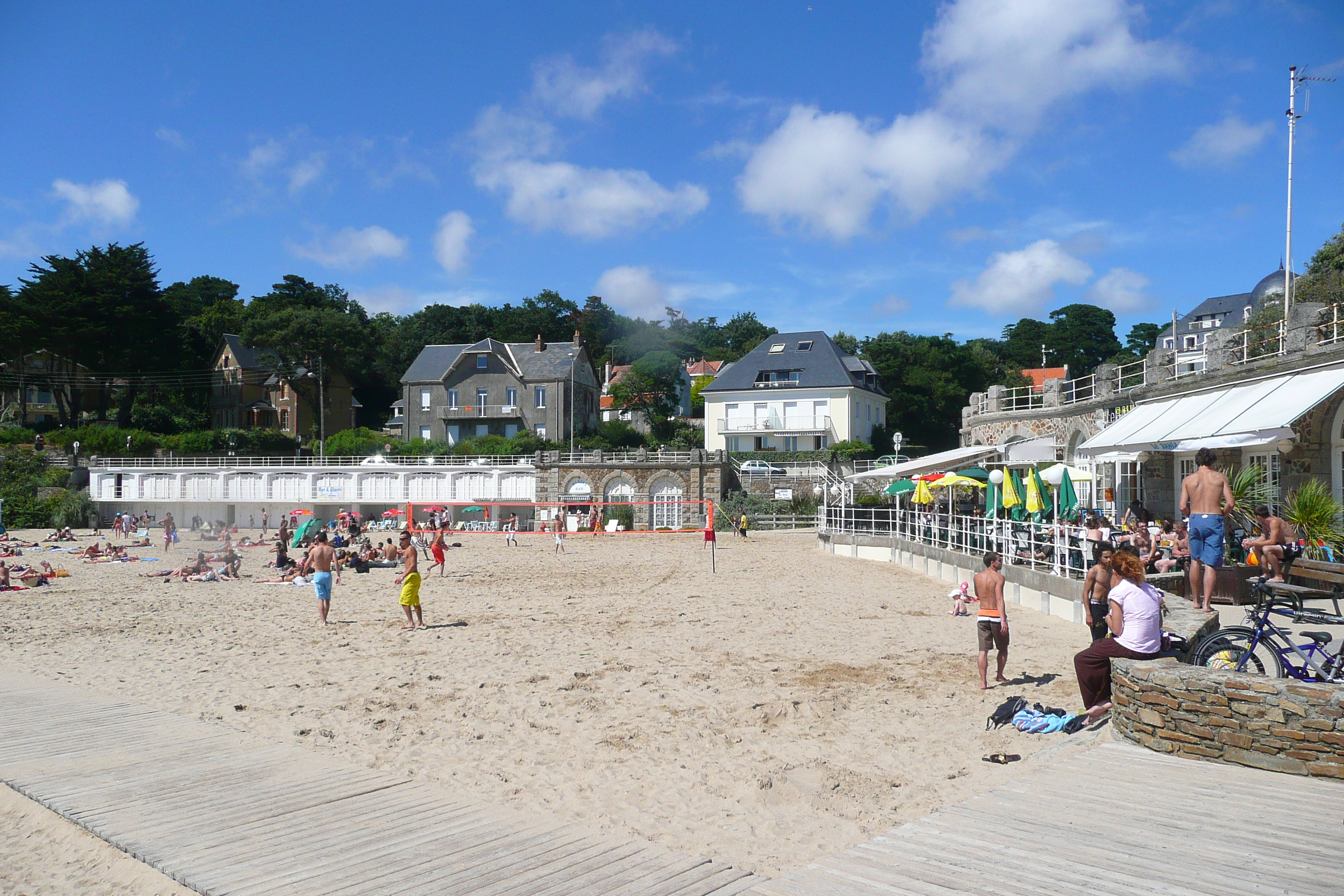 รูปถ่าย ฝรั่งเศส(France) ปอร์นิค(Pornic) หาดโนแวยาร์(Noveillard Beach) 2008-07 0