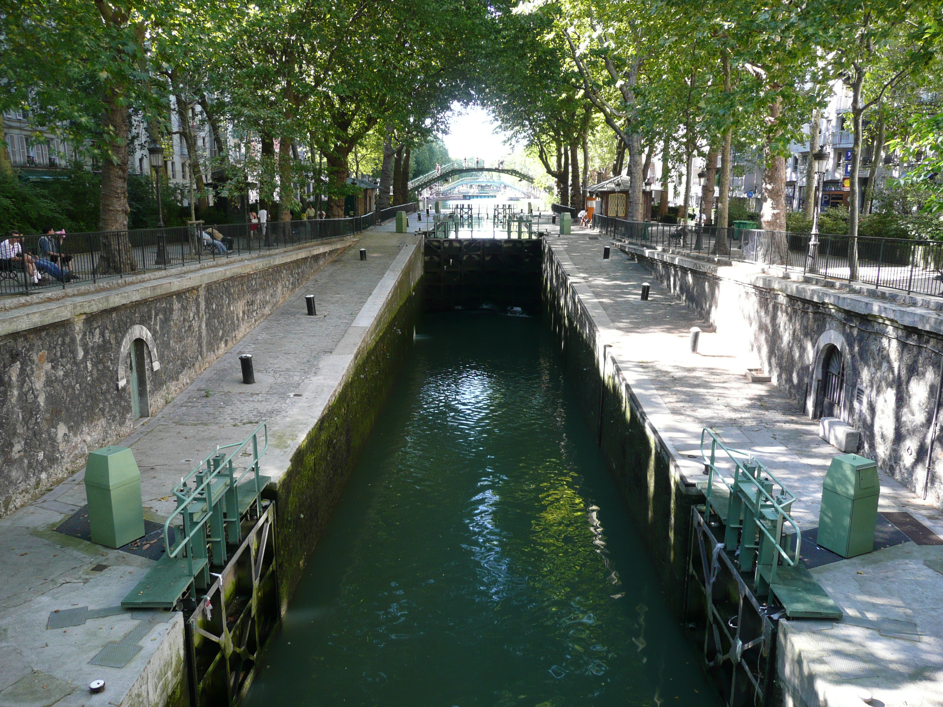 รูปถ่าย ฝรั่งเศส(France) ปารีส(Paris) คลองแซ็ง-มาร์แต็ง(Canal St Martin) 2007-08 33