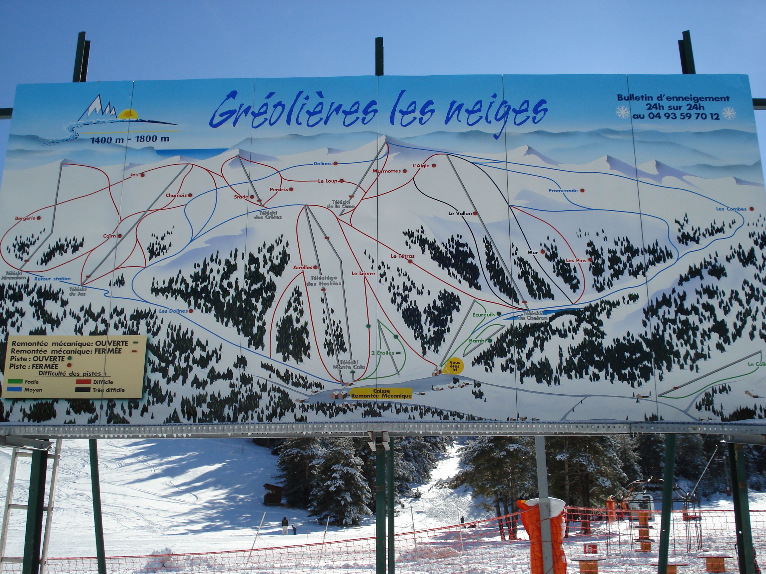 รูปถ่าย ฝรั่งเศส(France) เกรโอลีแยร(Greolieres les neiges) 2007-01 46