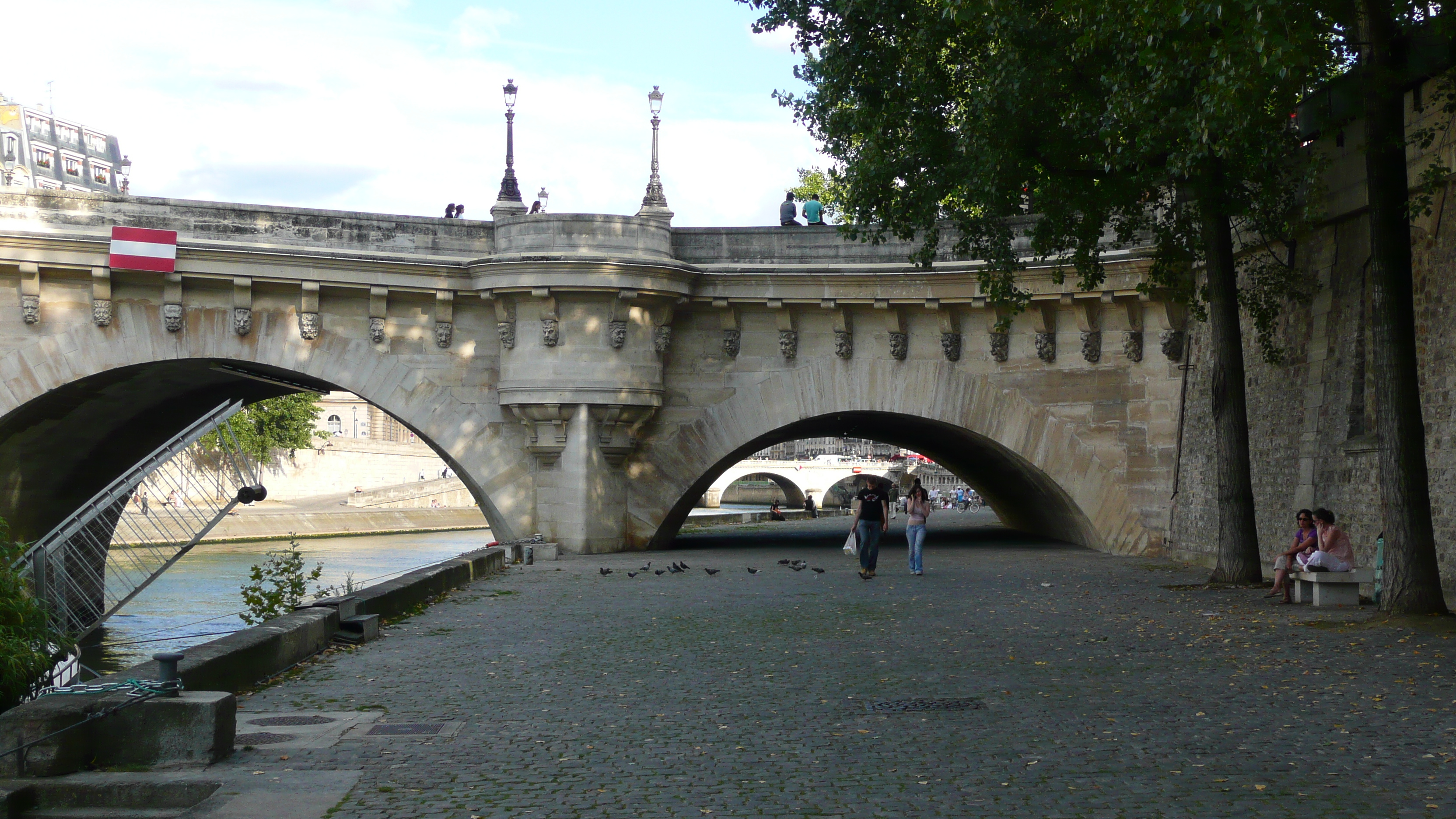 รูปถ่าย ฝรั่งเศส(France) ปารีส(Paris) แม่น้ำแซน(Seine river) 2007-07 4