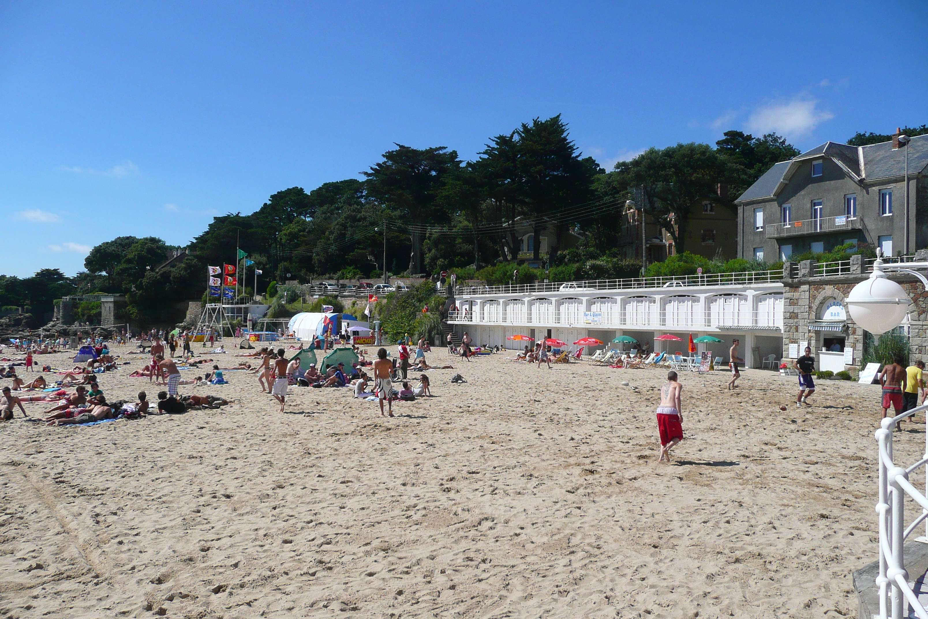 รูปถ่าย ฝรั่งเศส(France) ปอร์นิค(Pornic) หาดโนแวยาร์(Noveillard Beach) 2008-07 7