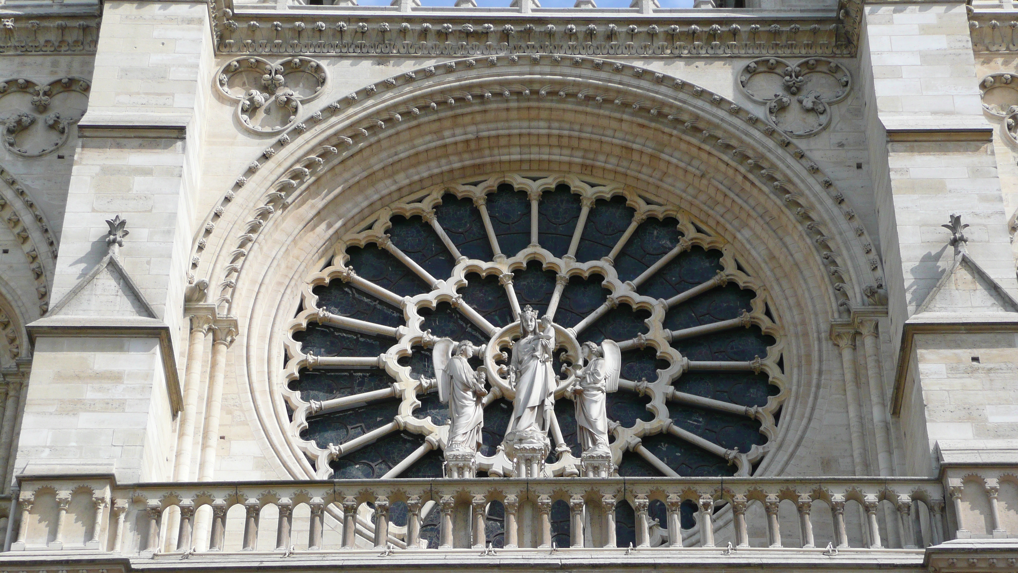 รูปถ่าย ฝรั่งเศส(France) ปารีส(Paris) มหาวิหารน็อทร์-ดาม(Notre Dame) 2007-05 223