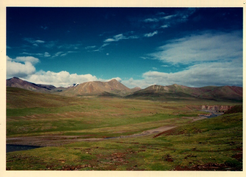 รูปถ่าย ทิเบต(Tibet) ถนนจากกูลมูทไปลาซา(Road Golmut to Lhasa) 1994-07 3