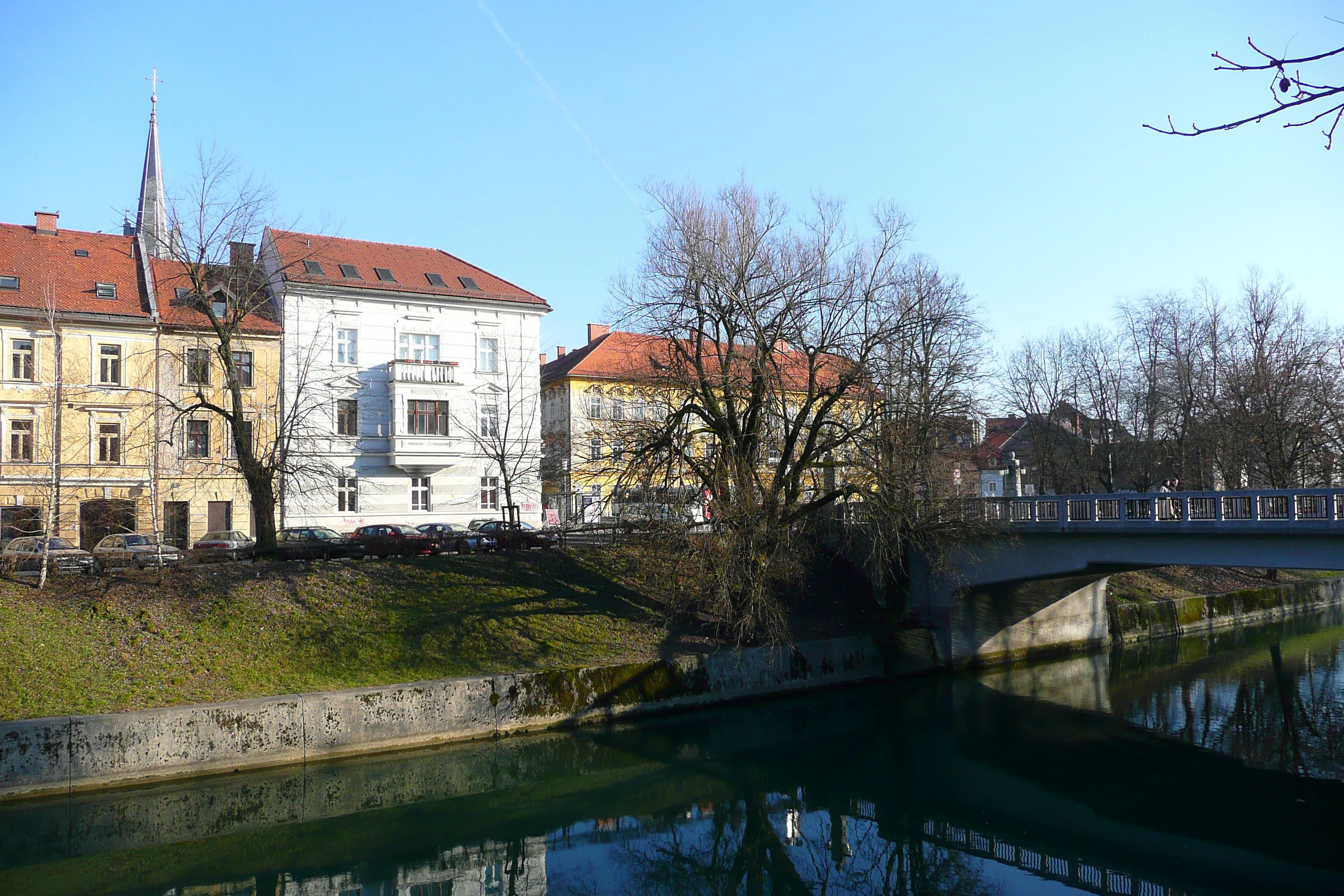 รูปถ่าย สโลวีเนีย(Slovenia) ลีอูบลีอานา(Ljubljana) เมืองเก่า(Historic Centre) 2008-01 32