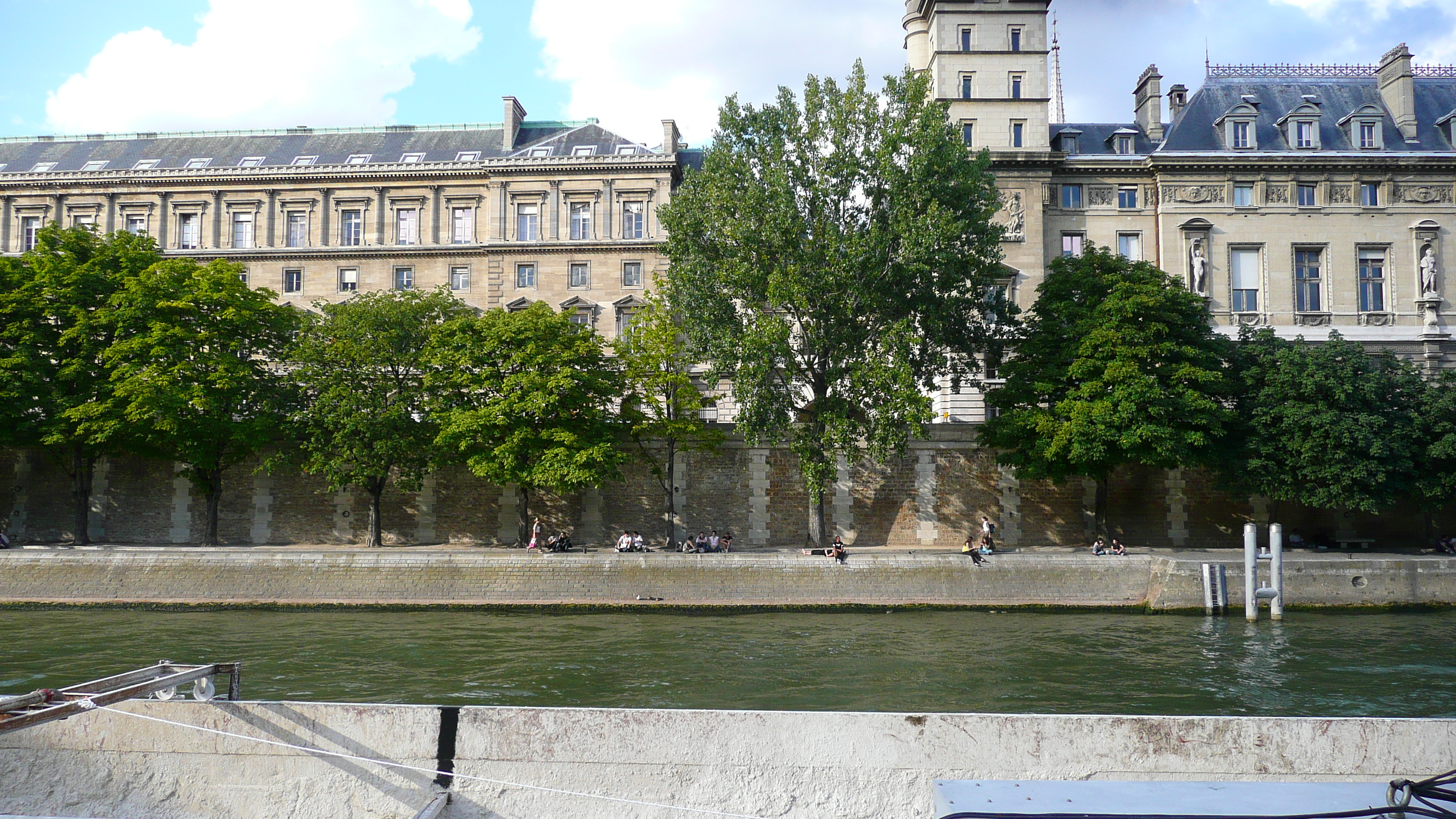 รูปถ่าย ฝรั่งเศส(France) ปารีส(Paris) แม่น้ำแซน(Seine river) 2007-07 3