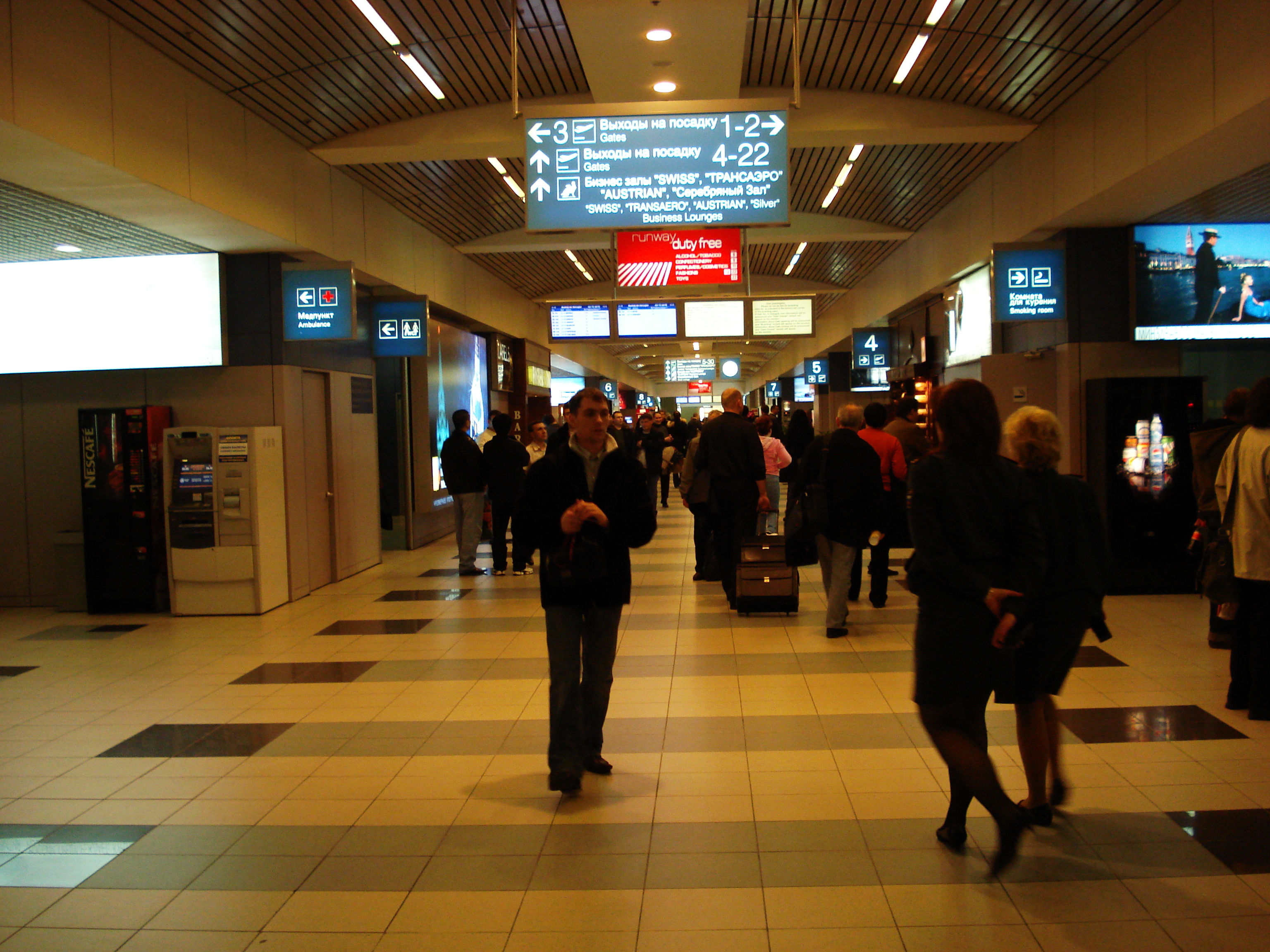 รูปถ่าย รัสเซีย(Russia) สนามบินโดโมเดโดโว(Domodedovo Airport) 2007-03 0