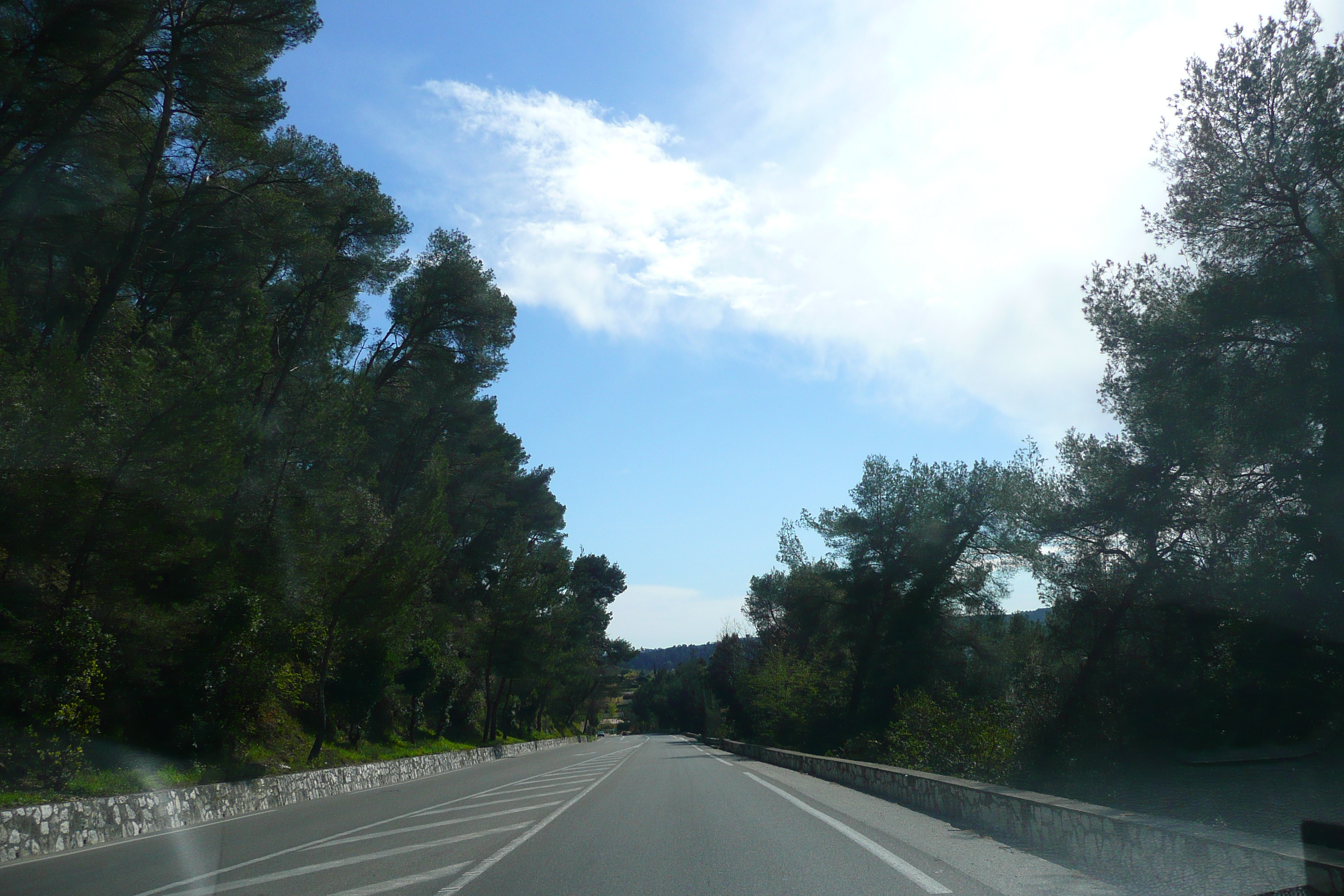 รูปถ่าย ฝรั่งเศส(France) เฟรนช์ริวิเอรา(French Riviera) ถนนจากว็องส์ไปกาญ(Vence to Cagnes road) 2008-03 24