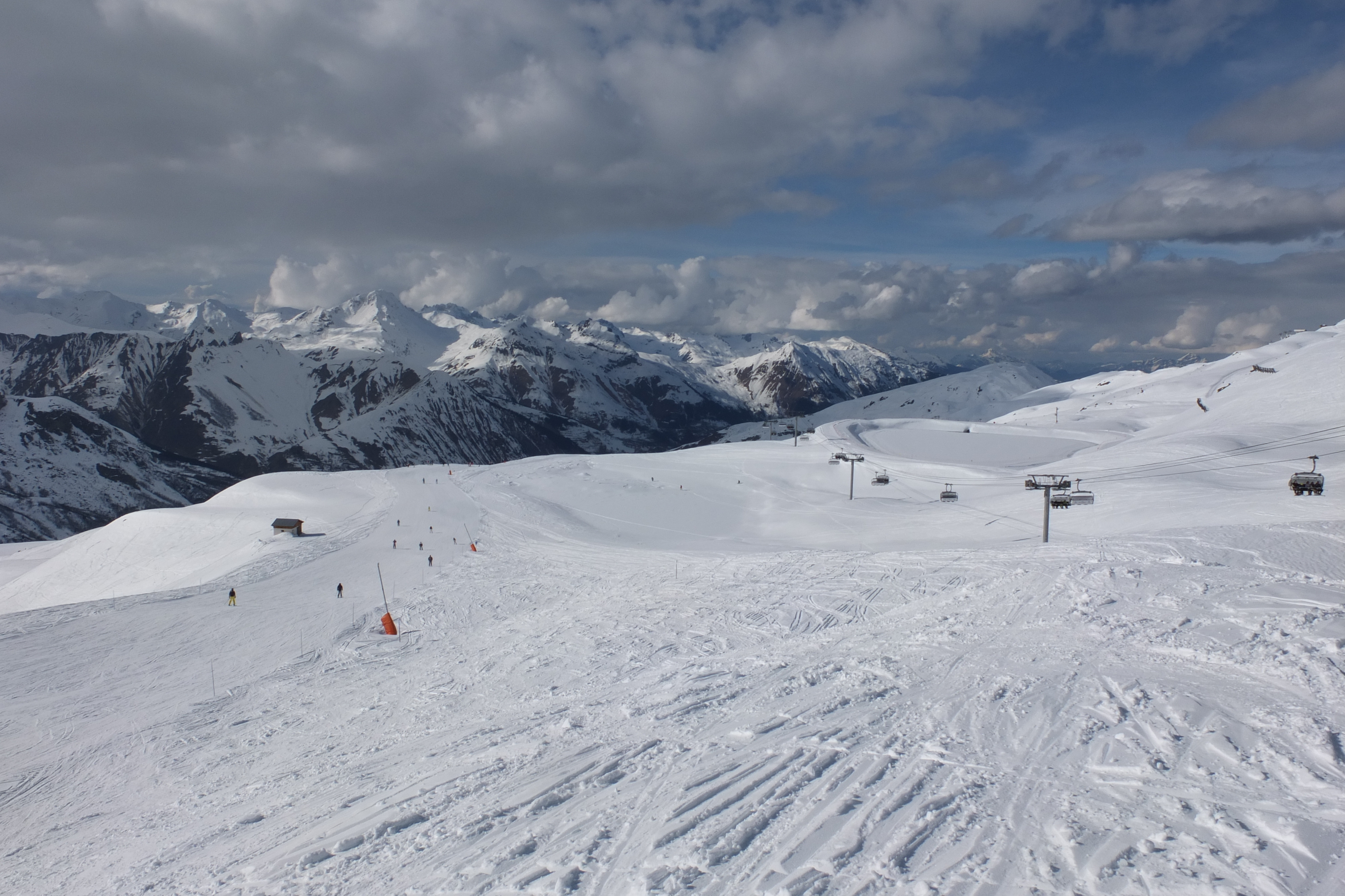 รูปถ่าย ฝรั่งเศส(France) เลทรัววาเล(Les 3 Vallees) 2013-03 392