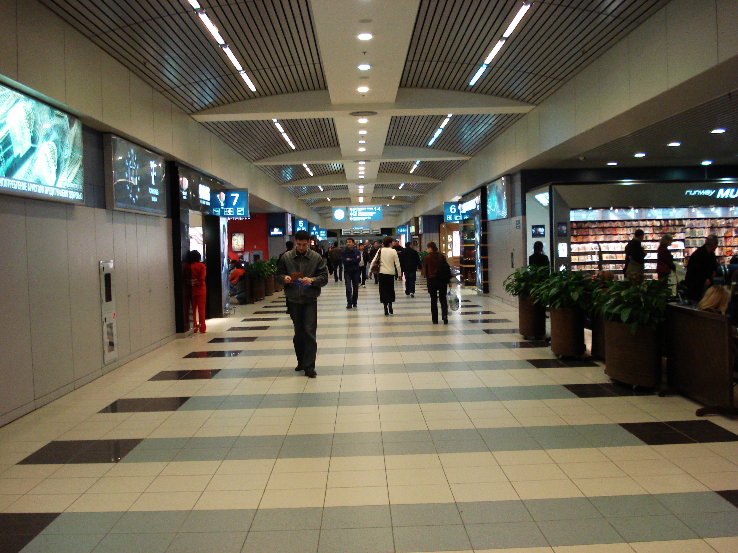 รูปถ่าย รัสเซีย(Russia) สนามบินโดโมเดโดโว(Domodedovo Airport) 2007-03 7