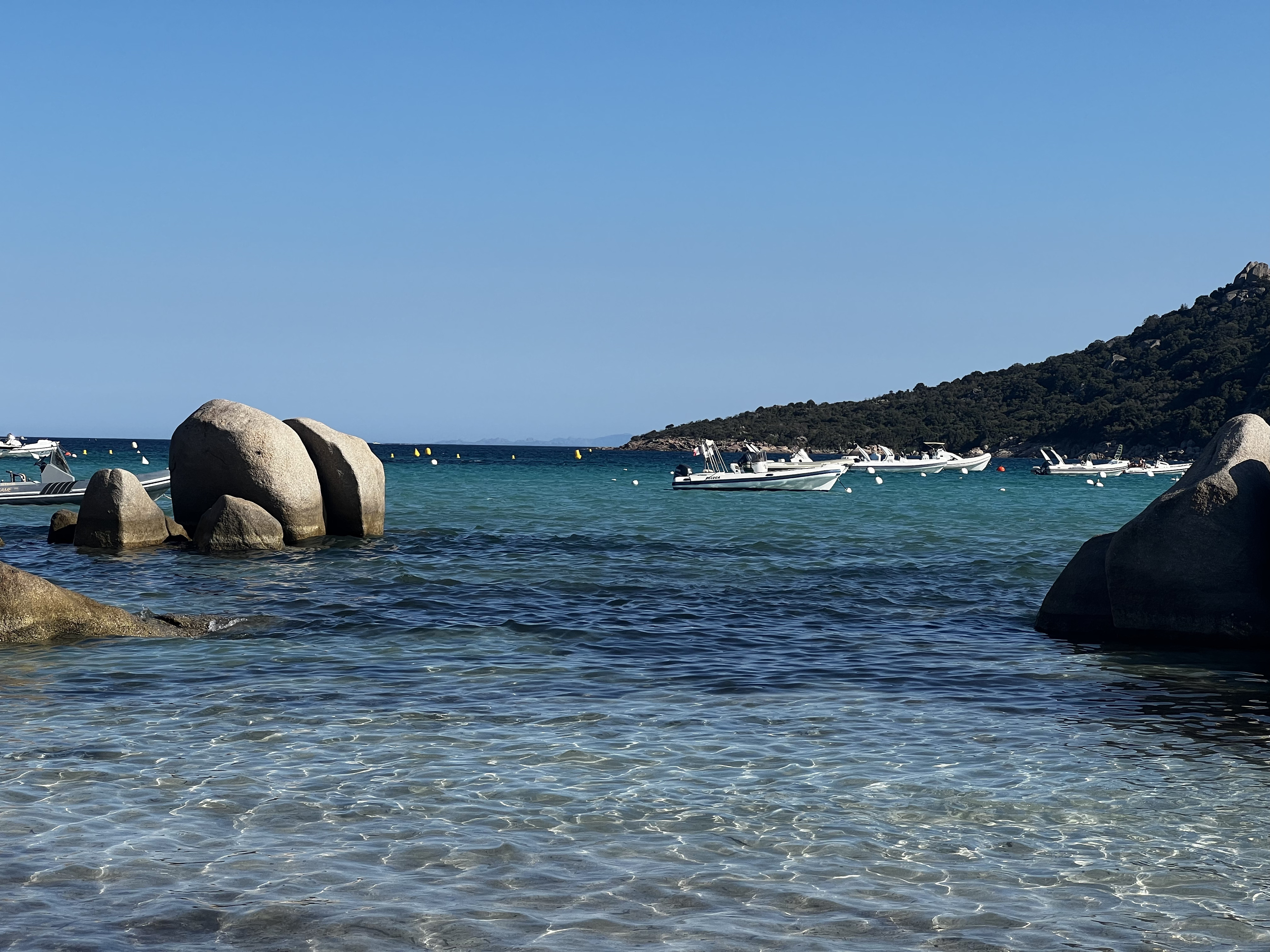 รูปถ่าย ฝรั่งเศส(France) คอร์สิคา(Corsica) หาดซันตาจูเลีย(Santa Giulia Beach) 2022-07 36