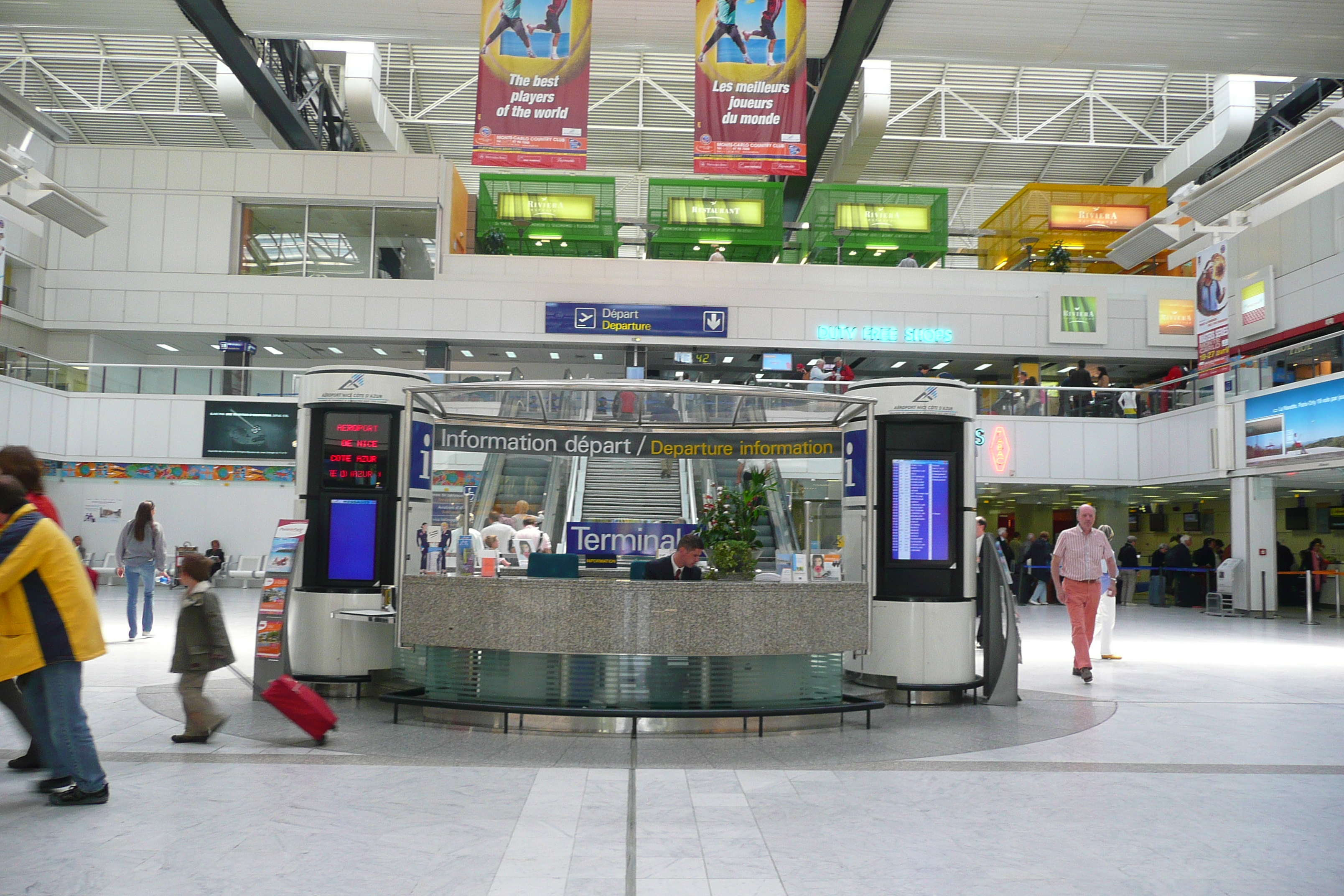 รูปถ่าย ฝรั่งเศส(France) ท่าอากาศยานนีซ(Nice Airport) 2008-04 0