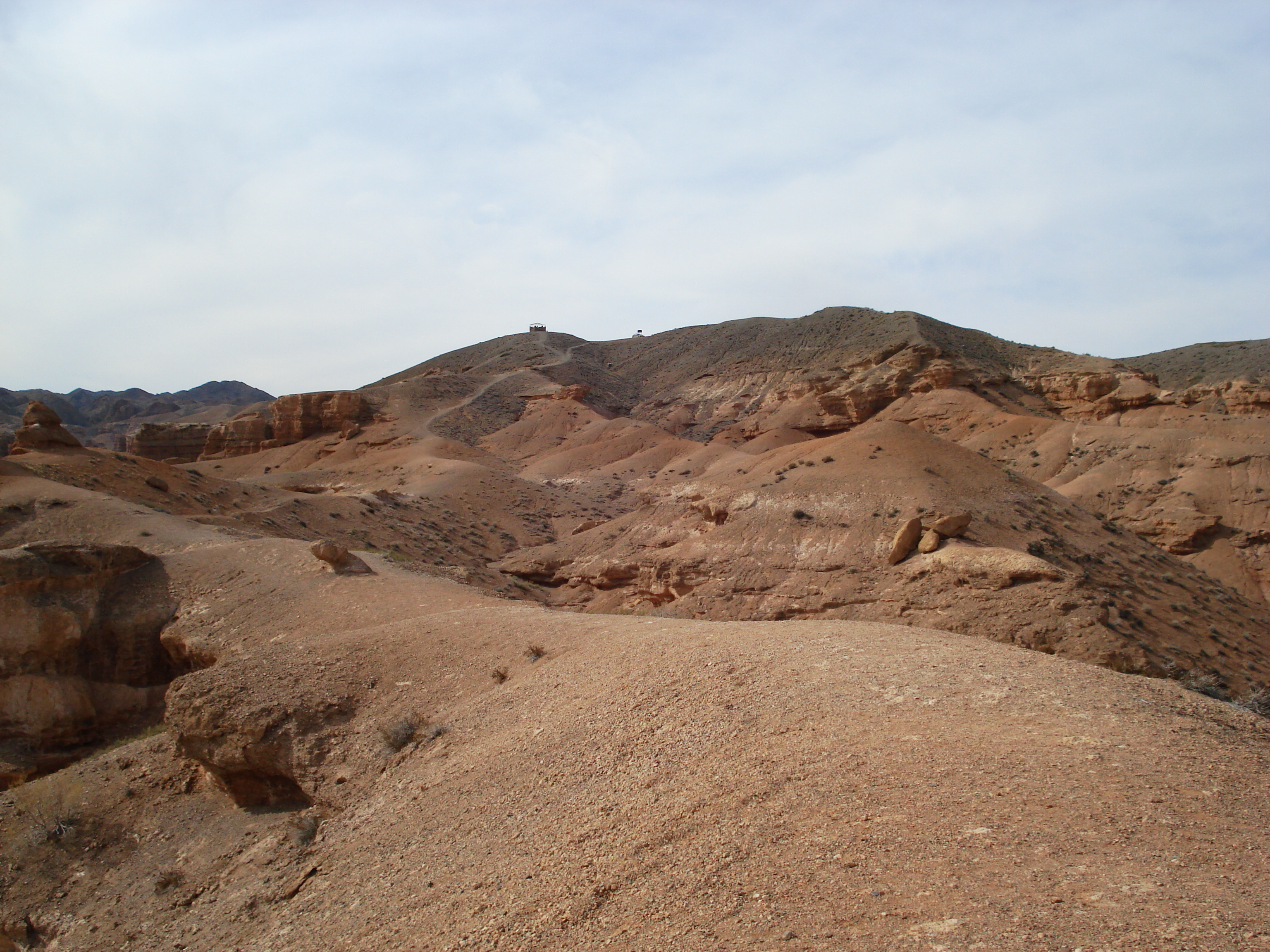รูปถ่าย คาซัคสถาน(Kazakhstan) หุบผาชารึน(Charyn Canyon) 2007-03 106