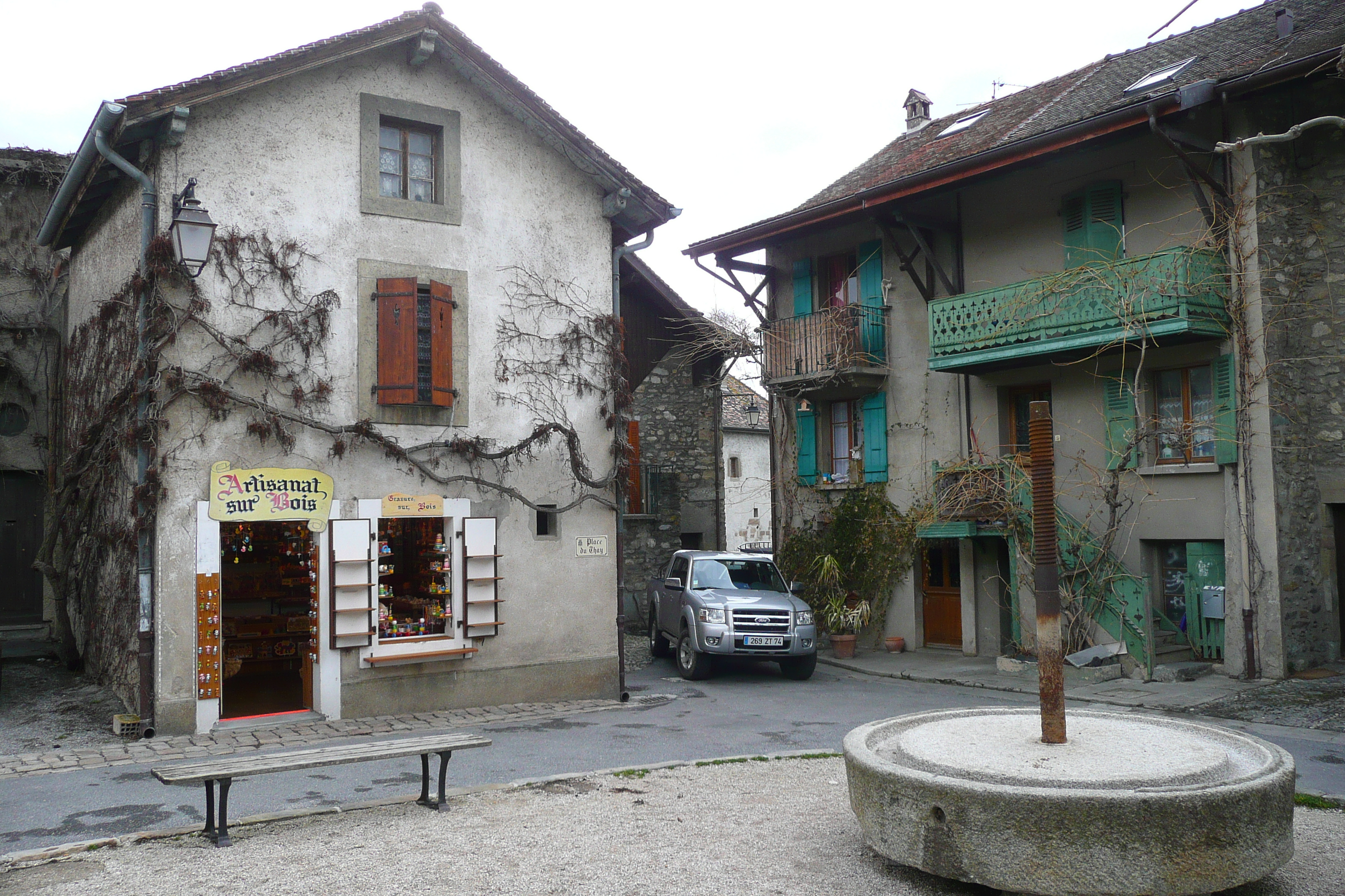 รูปถ่าย ฝรั่งเศส(France) อีวัวเรอ(Yvoire) 2010-02 9