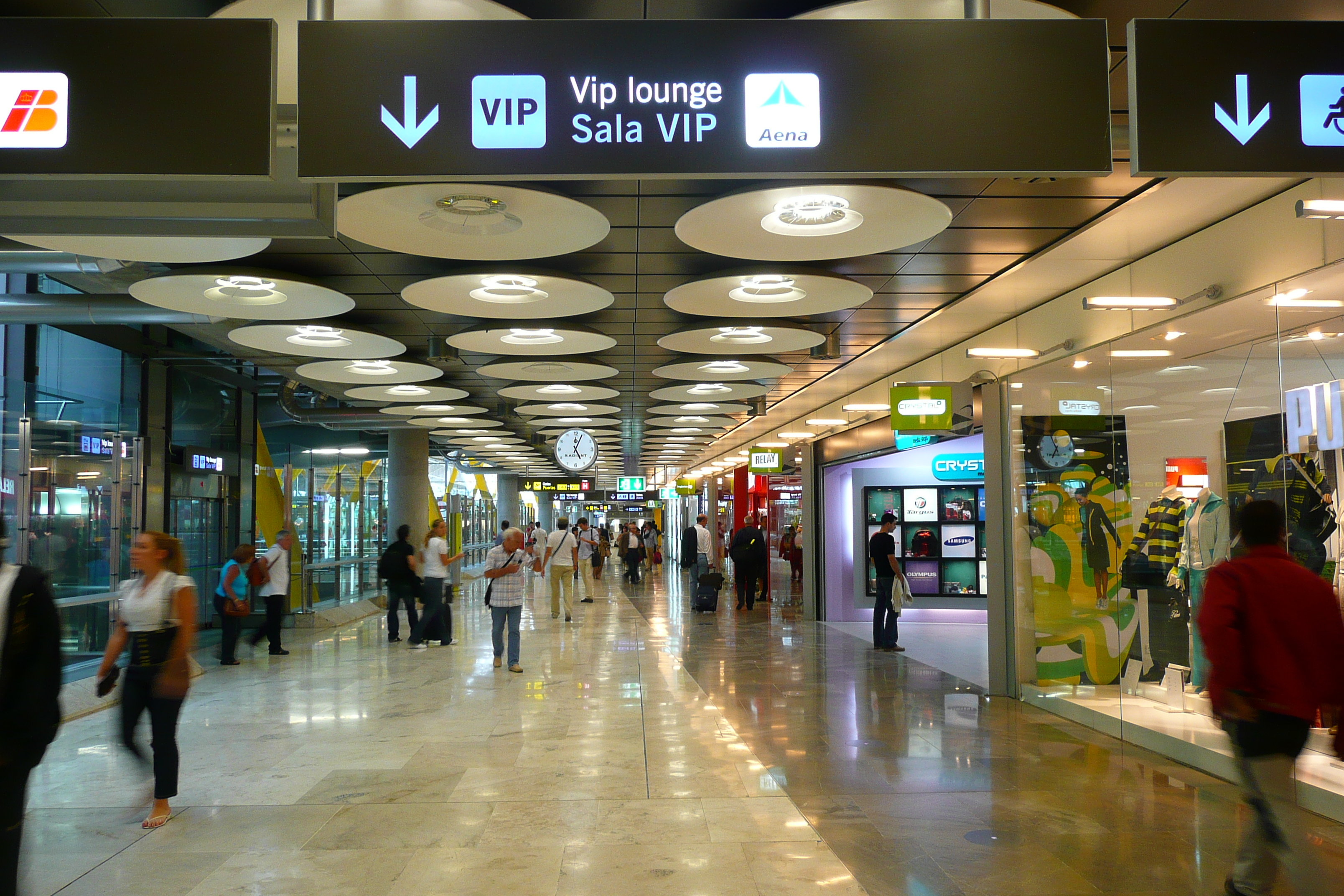 รูปถ่าย สเปน(Spain) มาดริค(Madrid) ท่าอากาศยานบาราคัส(Barajas Airport) 2007-09 1