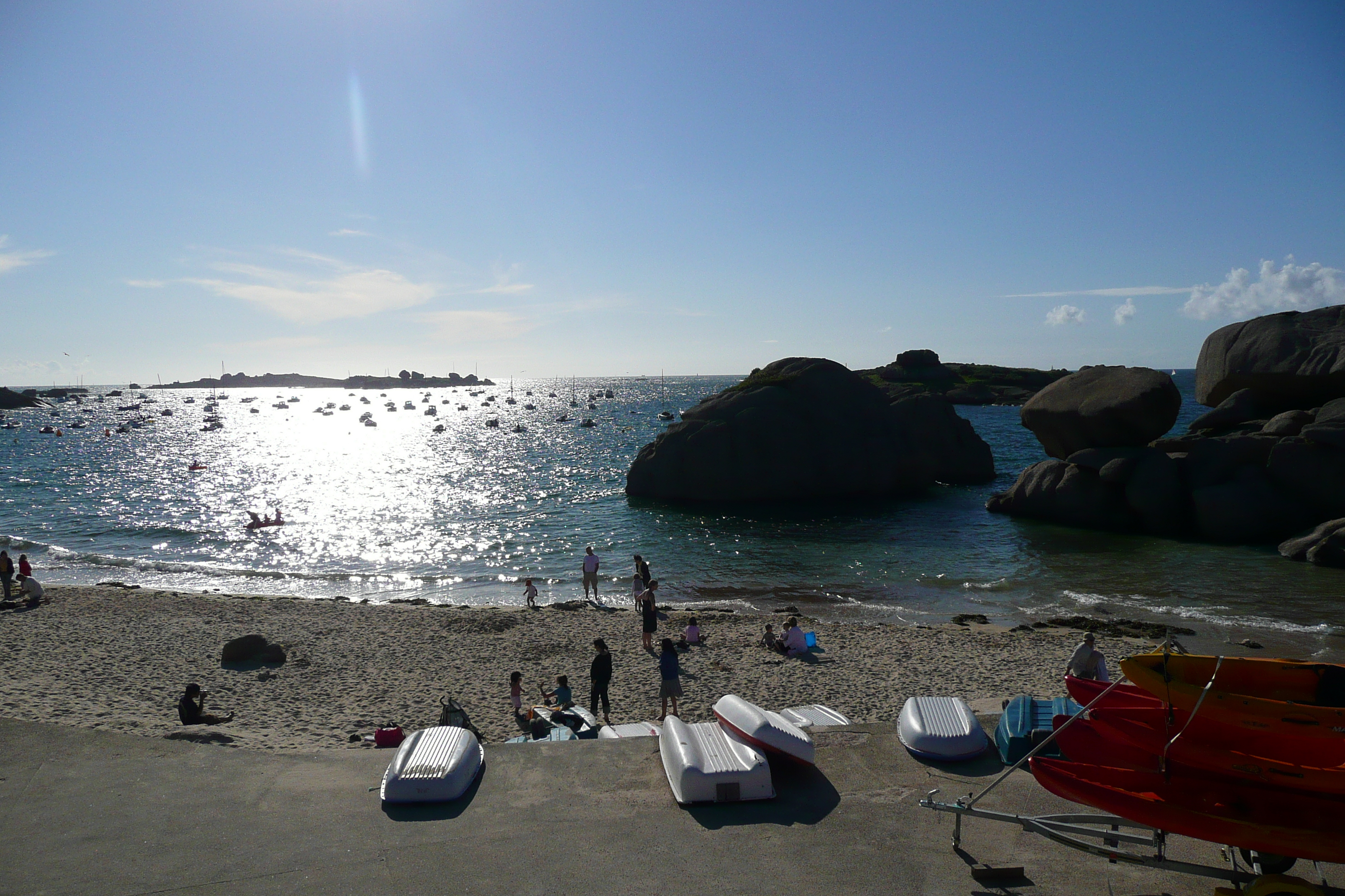 รูปถ่าย ฝรั่งเศส(France) เทรกัสเทล(Tregastel) 2007-08 14