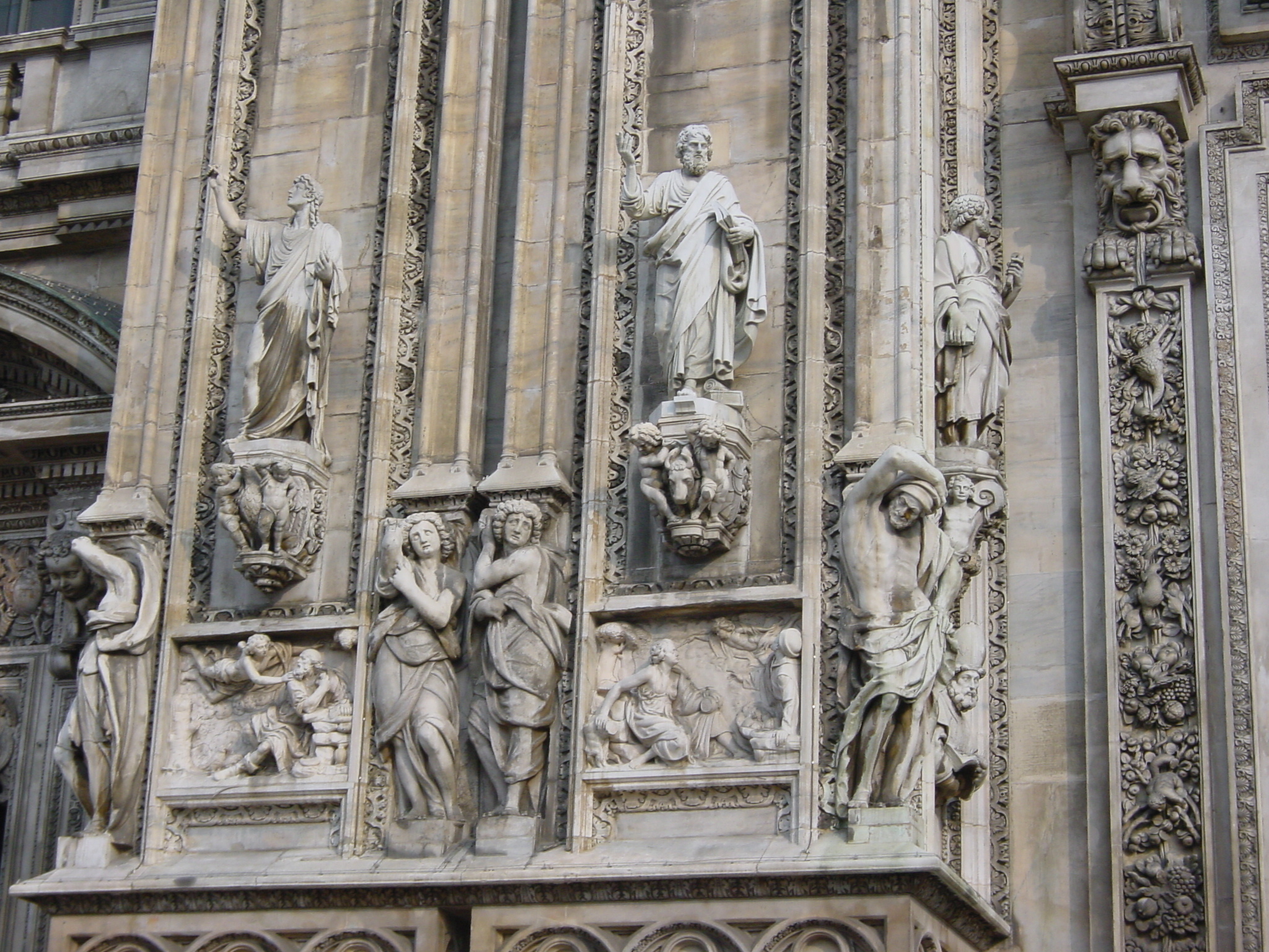 รูปถ่าย อิตาลี(Italy) มิลาน(Milan) ดัวโม(Duomo) 2001-10 25