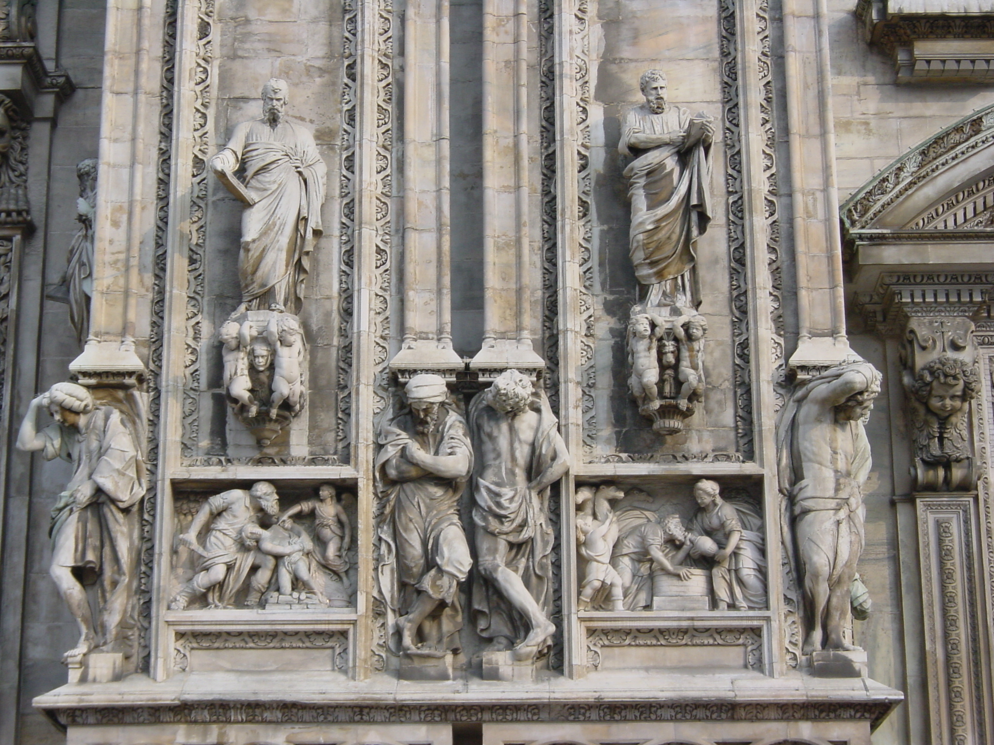 รูปถ่าย อิตาลี(Italy) มิลาน(Milan) ดัวโม(Duomo) 2001-10 26
