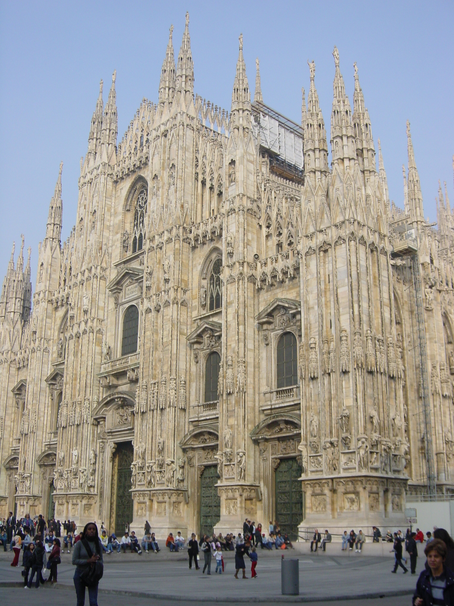 รูปถ่าย อิตาลี(Italy) มิลาน(Milan) ดัวโม(Duomo) 2001-10 17