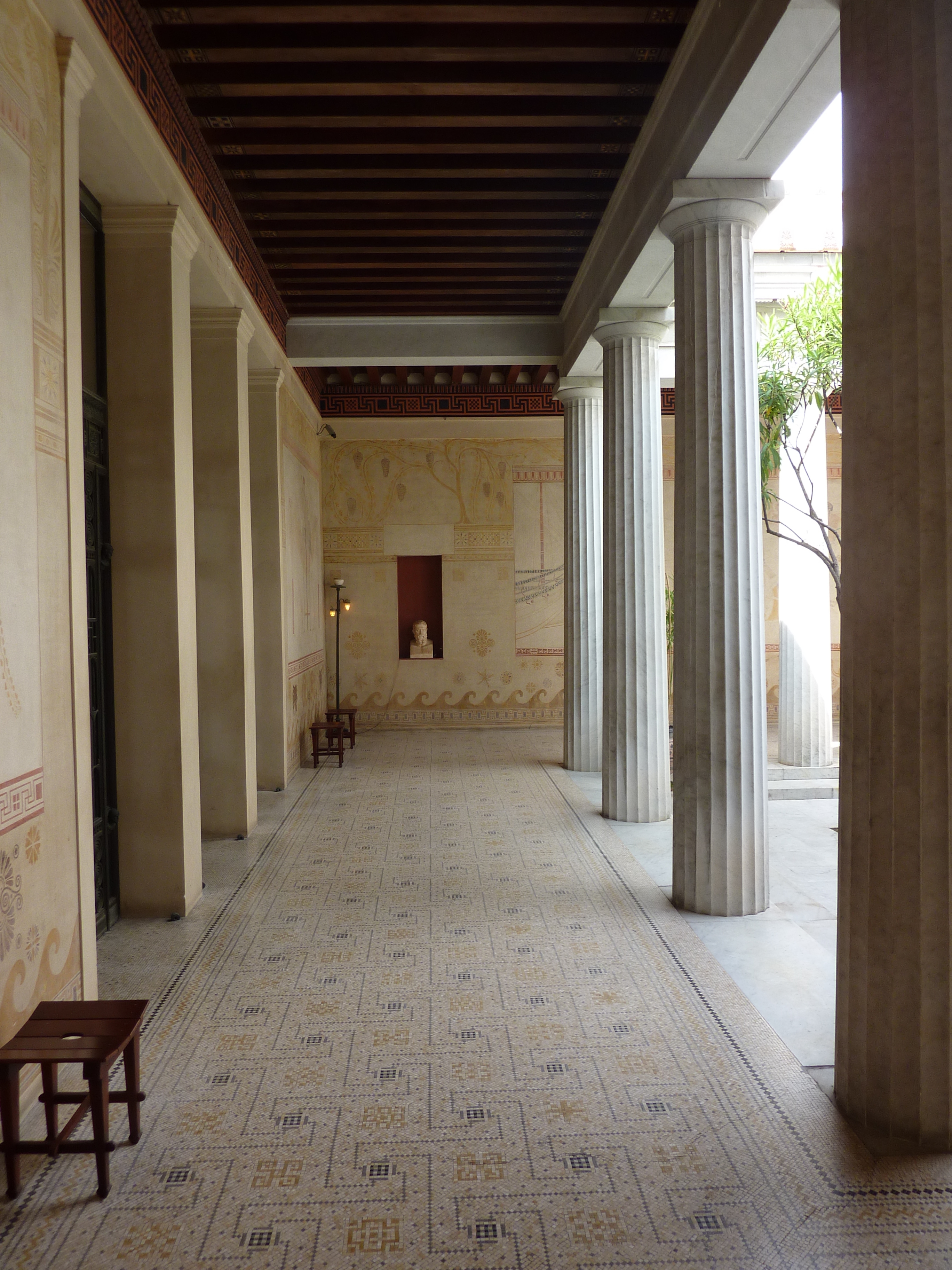 รูปถ่าย ฝรั่งเศส(France) โบลีเยอ-ซูร์-แมร์(Beaulieu sur Mer) วิลลาเกรีลอส(Villa Kerylos) 2009-05 124