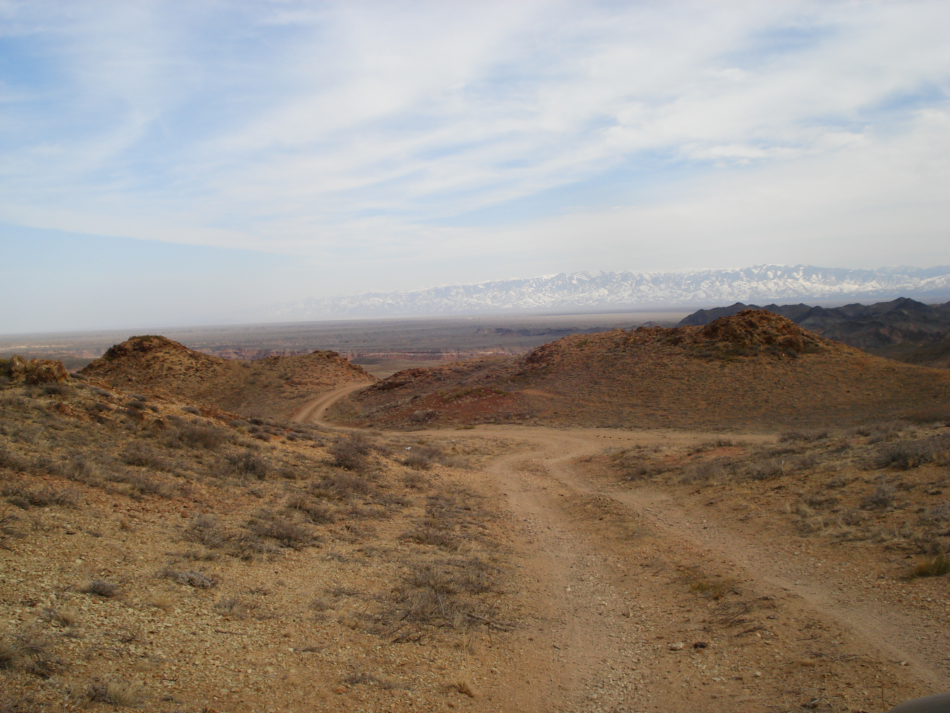 รูปถ่าย คาซัคสถาน(Kazakhstan) หุบผาชารึน(Charyn Canyon) 2007-03 177