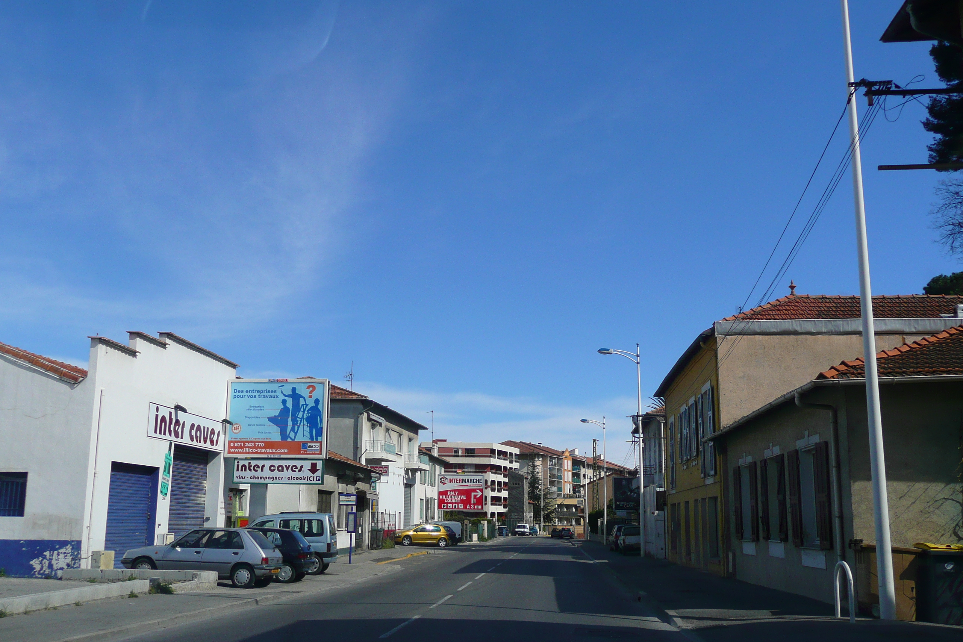 รูปถ่าย ฝรั่งเศส(France) เฟรนช์ริวิเอรา(French Riviera) ถนนจากว็องส์ไปกาญ(Vence to Cagnes road) 2008-03 13