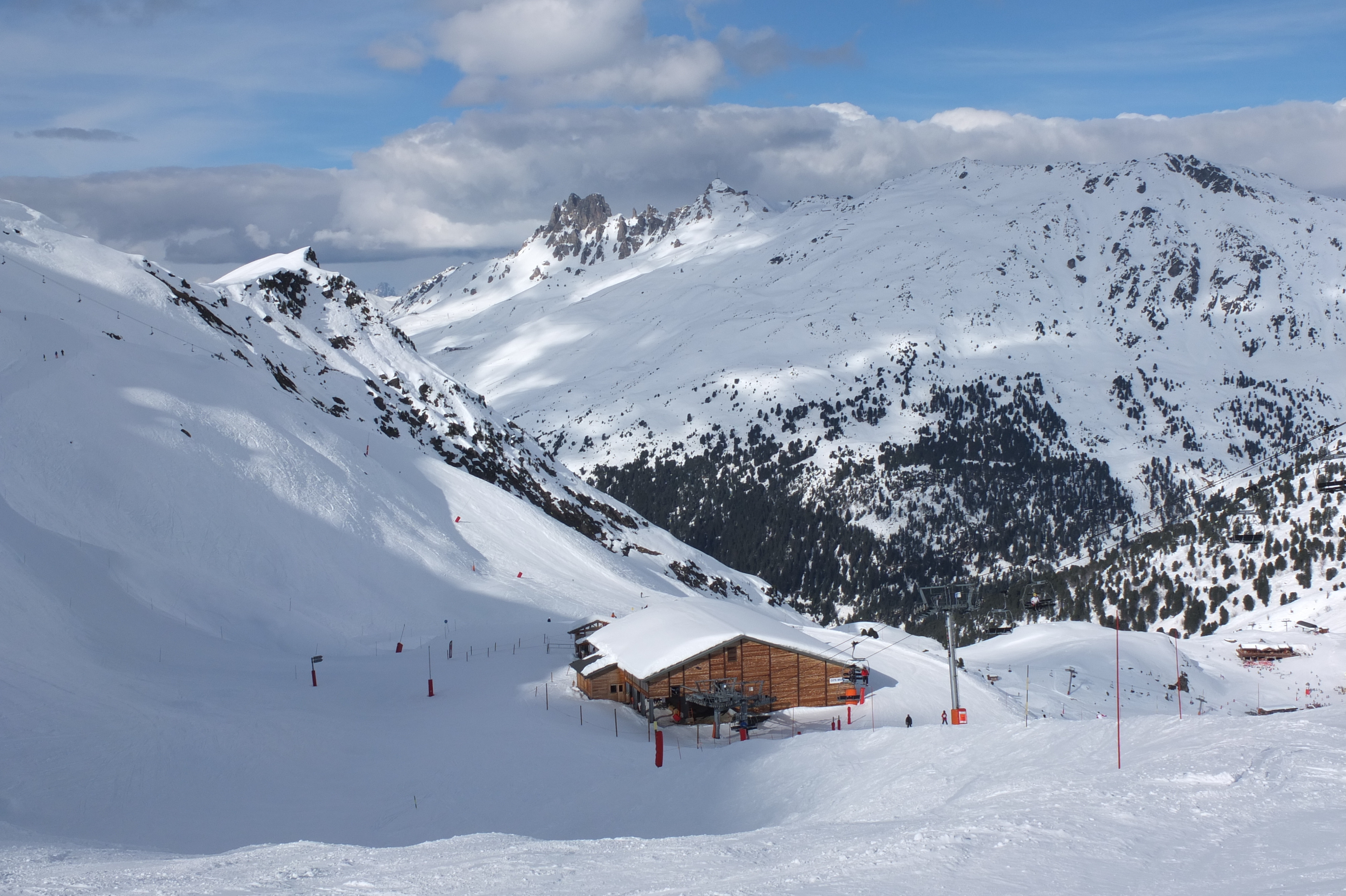 รูปถ่าย ฝรั่งเศส(France) เลทรัววาเล(Les 3 Vallees) 2013-03 353