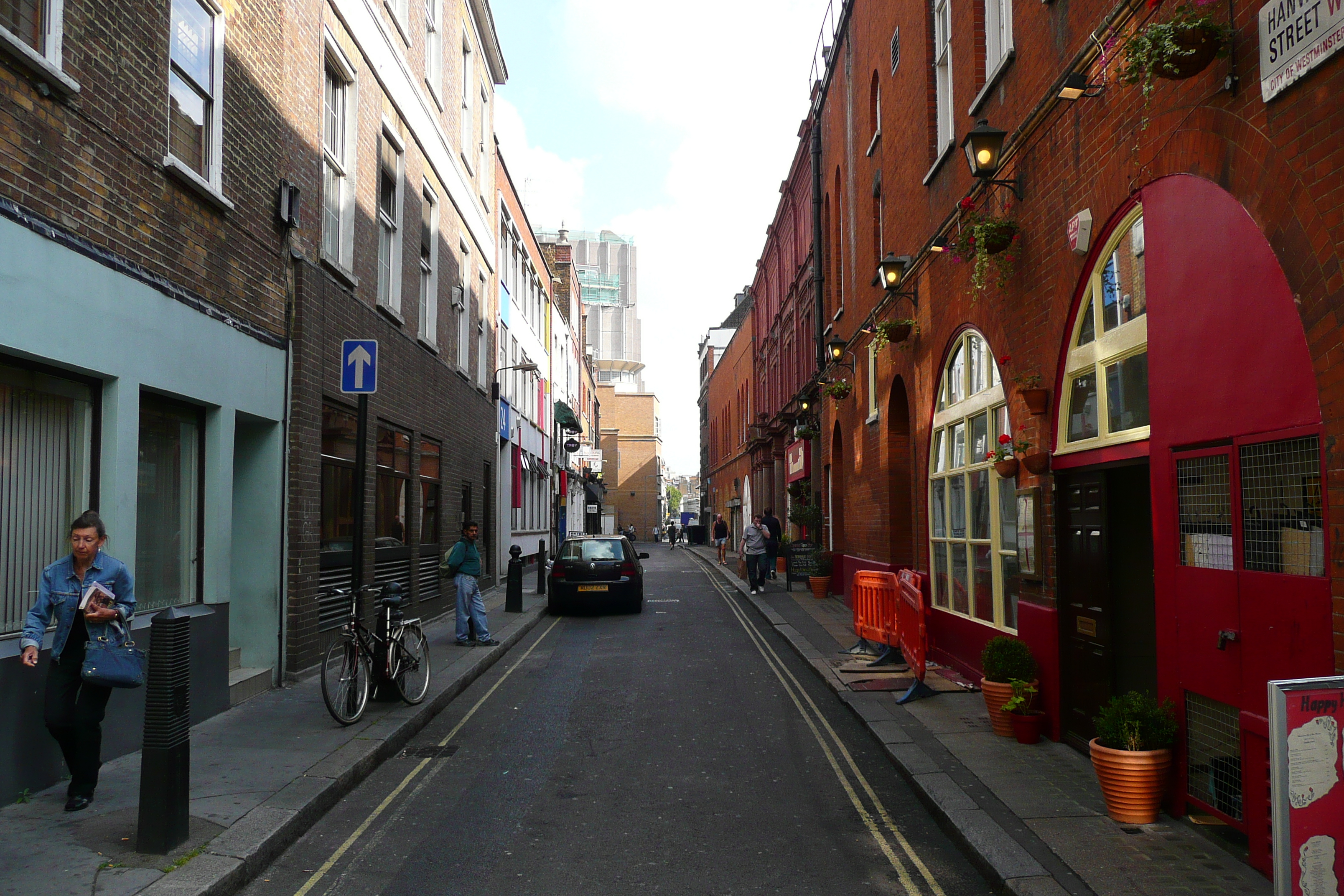รูปถ่าย อังกฤษ(United Kingdom) ลอนดอน(London) ถนนแฮนเวย์(Hanway Street) 2007-09 8