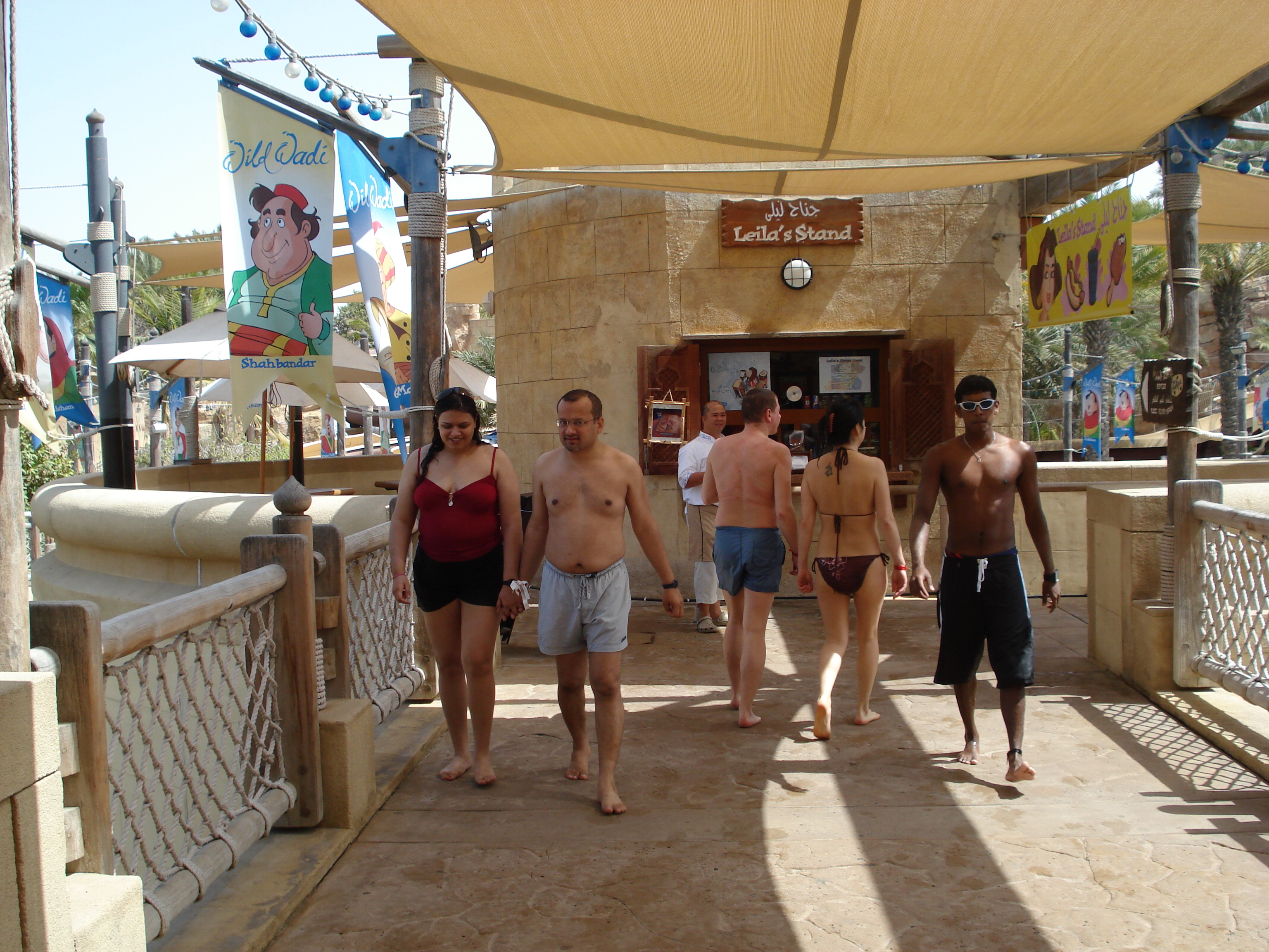 รูปถ่าย สหรัฐอาหรับเอมิเรตส์(United Arab Emirates) ดูไบ(Dubai) สวนน้ำไวลด์วาดี(Wild Wadi) 2007-03 89