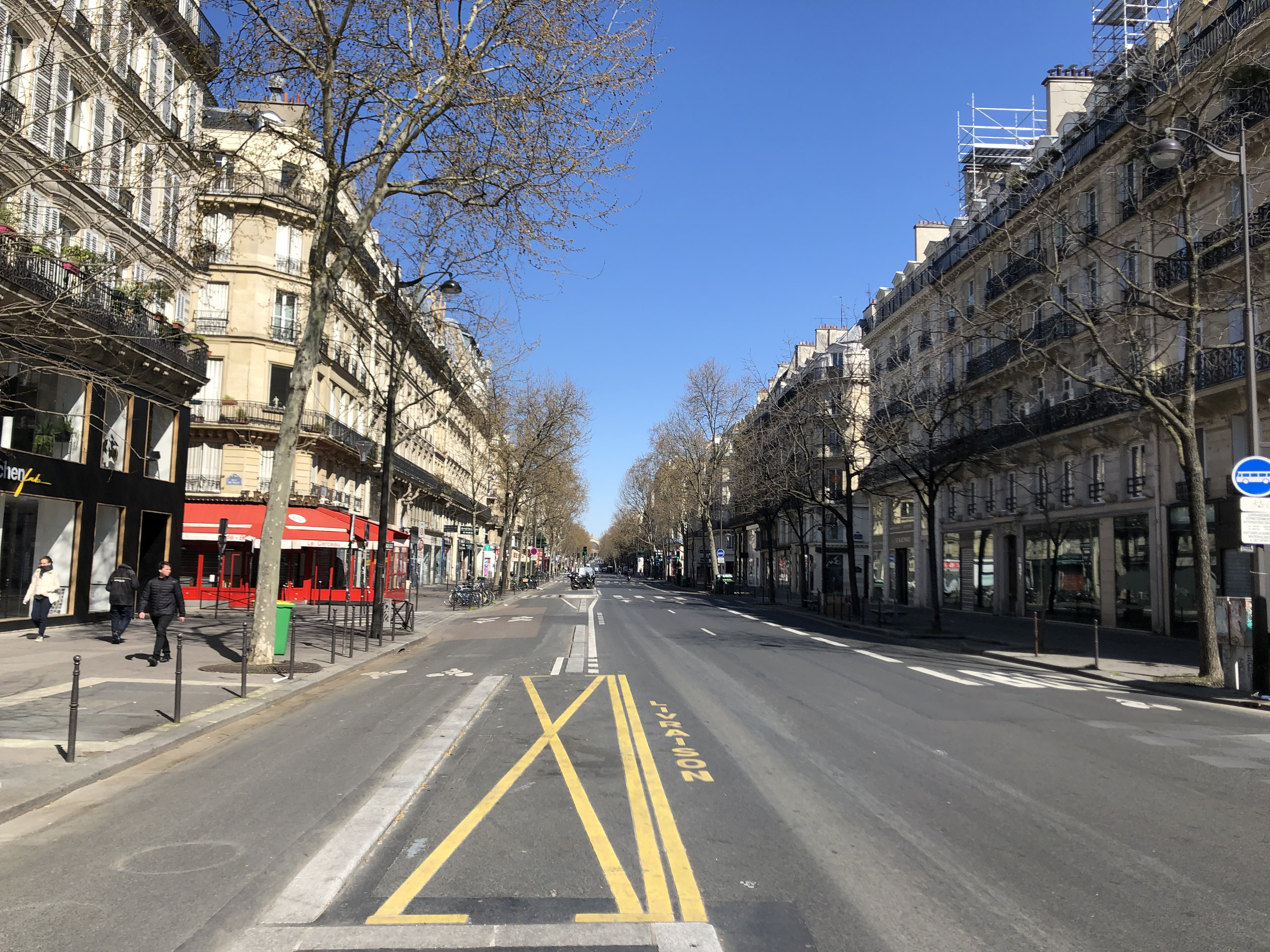 รูปถ่าย ฝรั่งเศส(France) ปารีสช่วงล็อกดาวน์(Paris lockdown) 2020-03 194