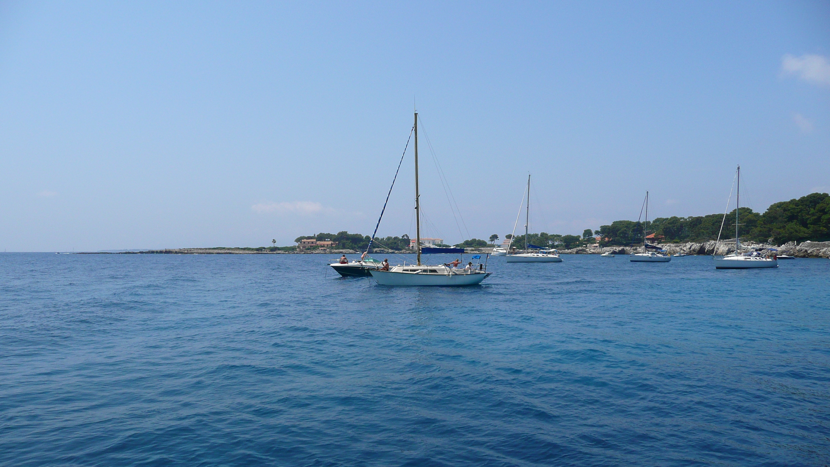 รูปถ่าย ฝรั่งเศส(France) แหลมอ็องตีบ(Cap d'Antibes) อ่าวลาร์ฌ็องโฟ(Anse de l'Argent Faux) 2007-07 41