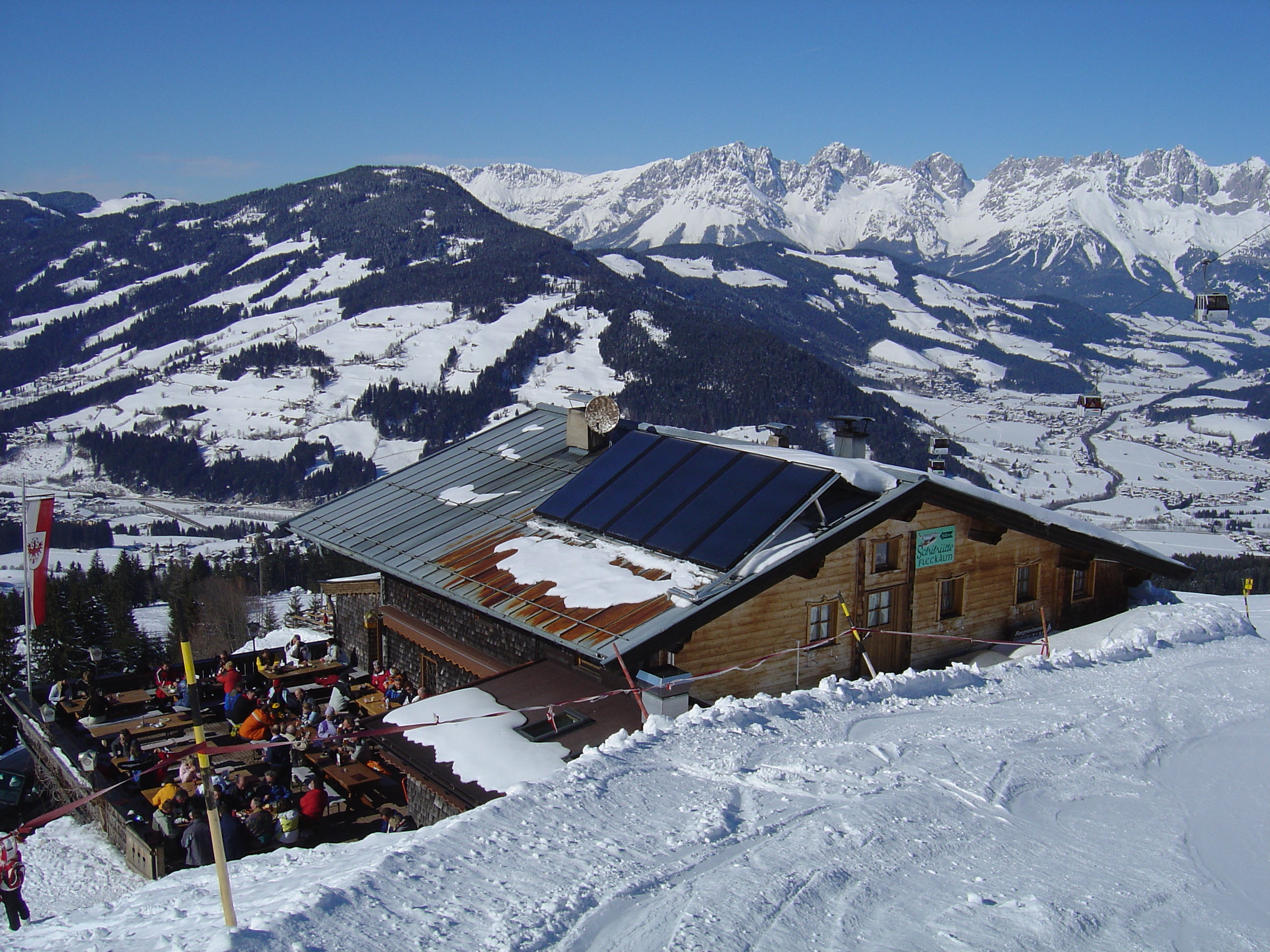 รูปถ่าย ออสเตรีย(Austria) คิทซ์บูเฮล(Kitzbuhel) สกี(Ski) 2005-03 120