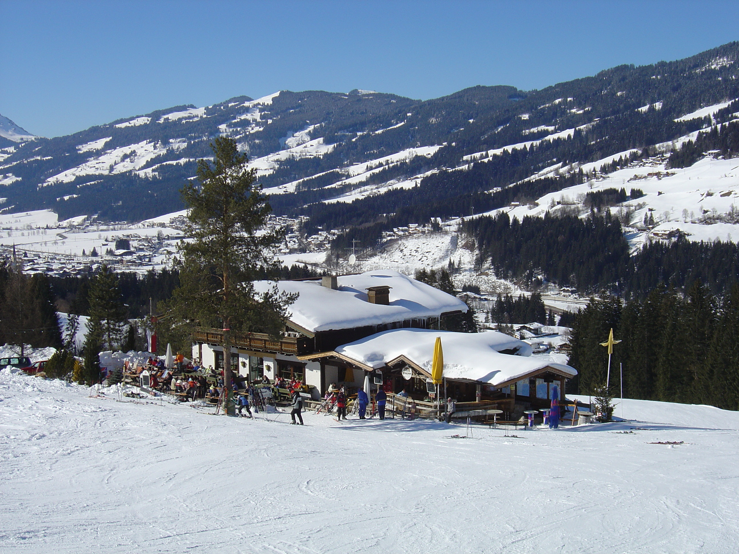 รูปถ่าย ออสเตรีย(Austria) คิทซ์บูเฮล(Kitzbuhel) สกี(Ski) 2005-03 10