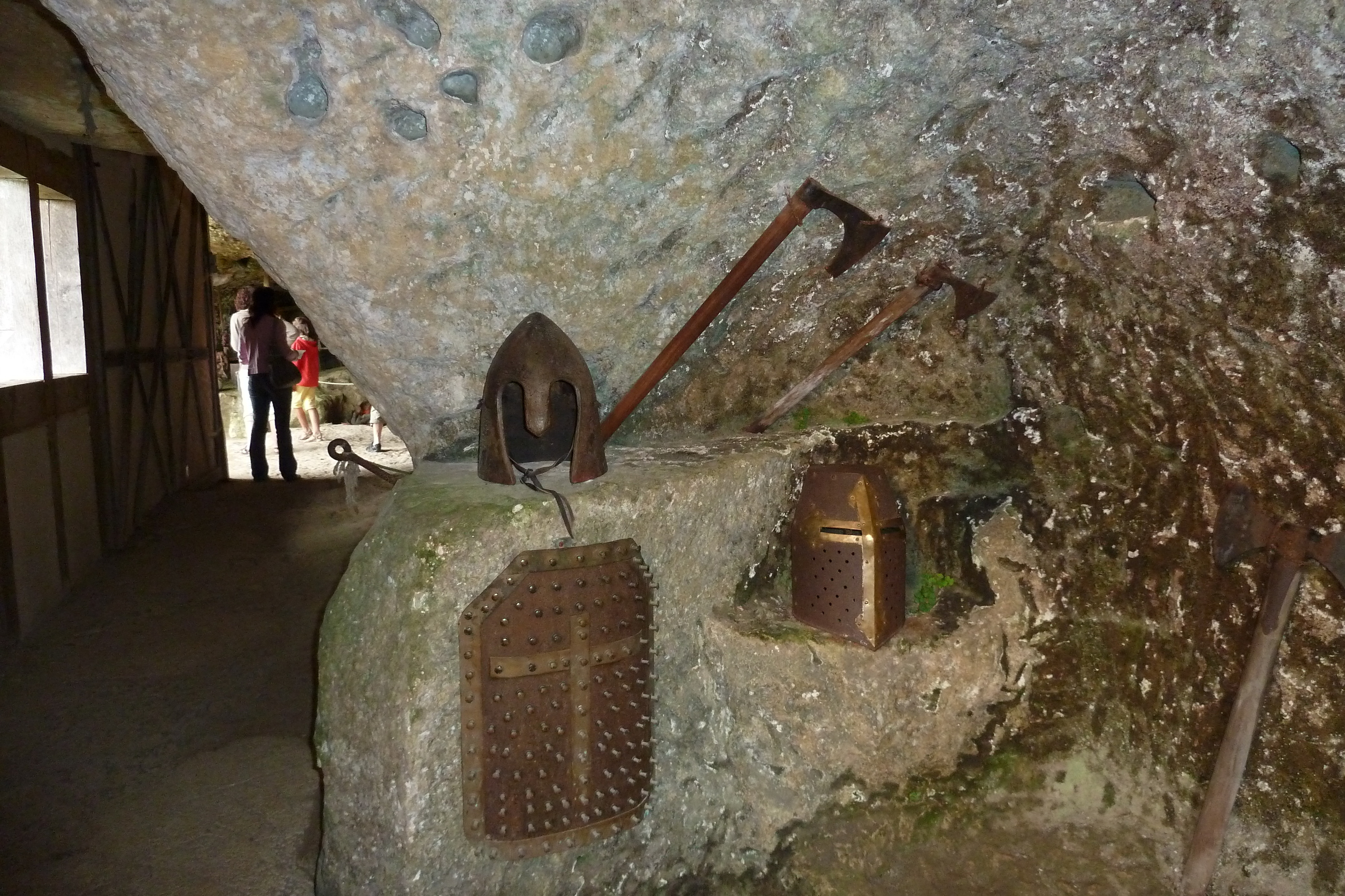 รูปถ่าย ฝรั่งเศส(France) ลาร็อกแซ็งคริสตอฟ(La Roque St Christophe) 2010-08 58