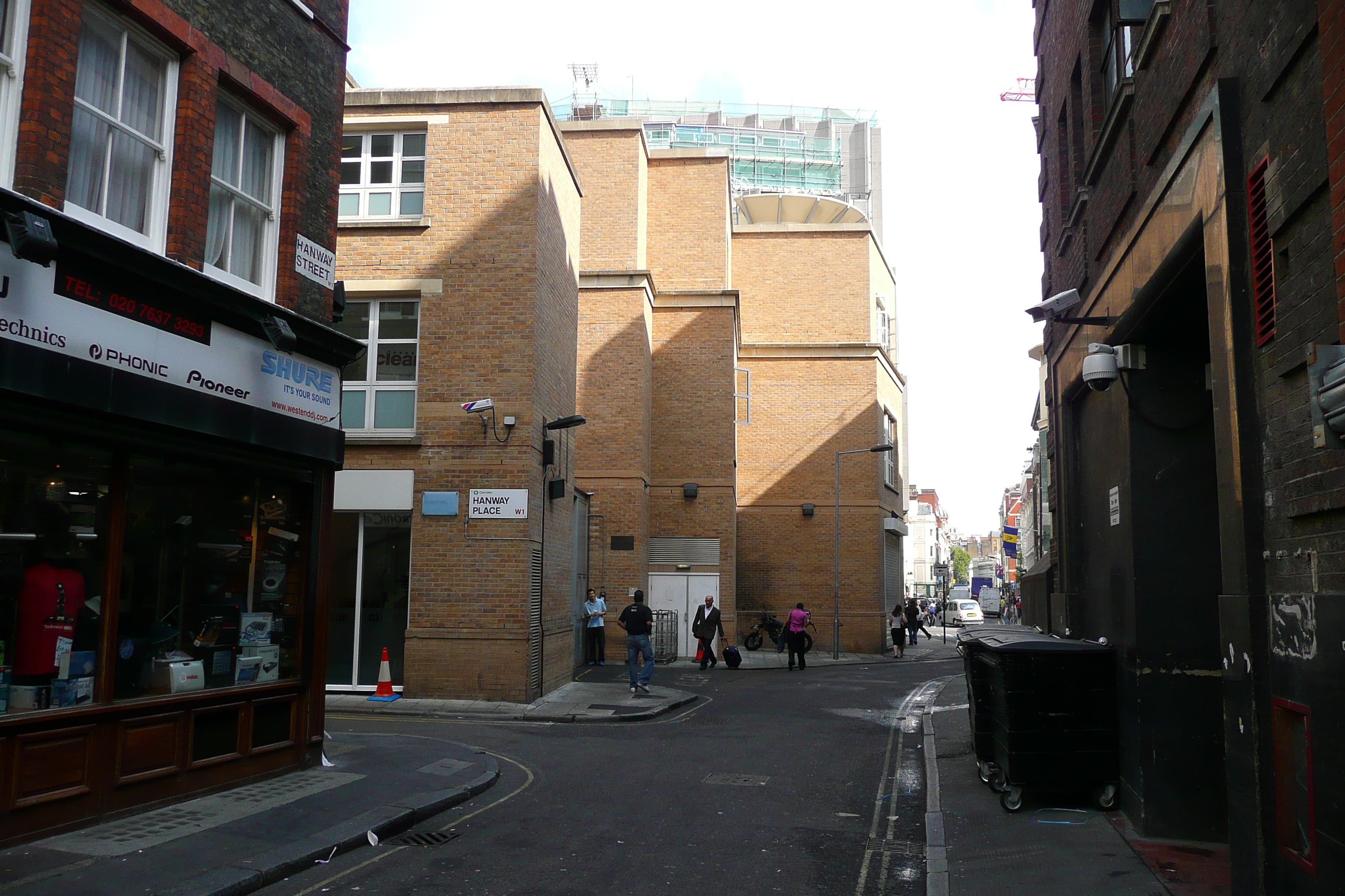 รูปถ่าย อังกฤษ(United Kingdom) ลอนดอน(London) ถนนแฮนเวย์(Hanway Street) 2007-09 24