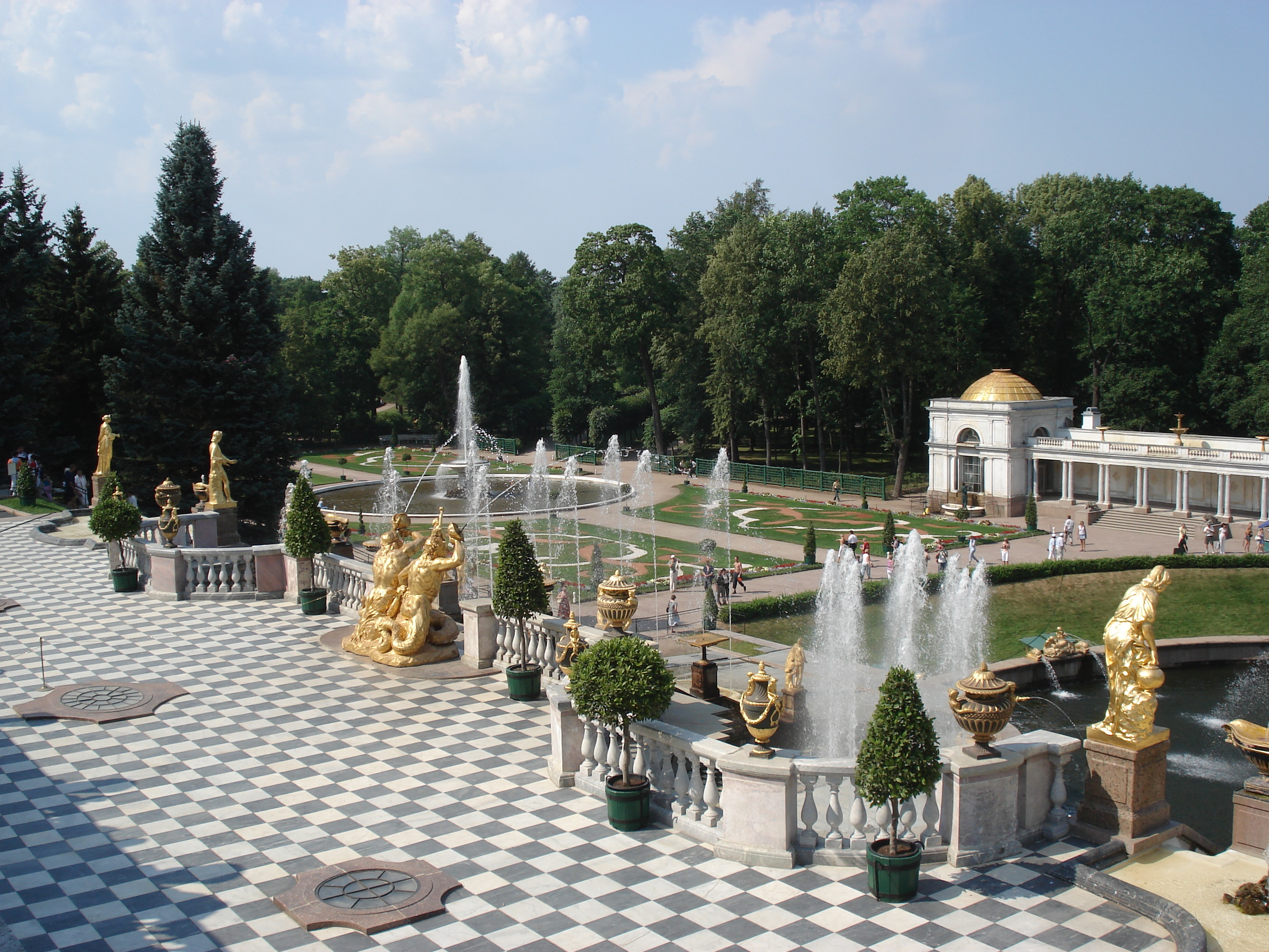 รูปถ่าย รัสเซีย(Russia) เปโทรดโวเรทส์(Petrodvorets) 2006-07 93