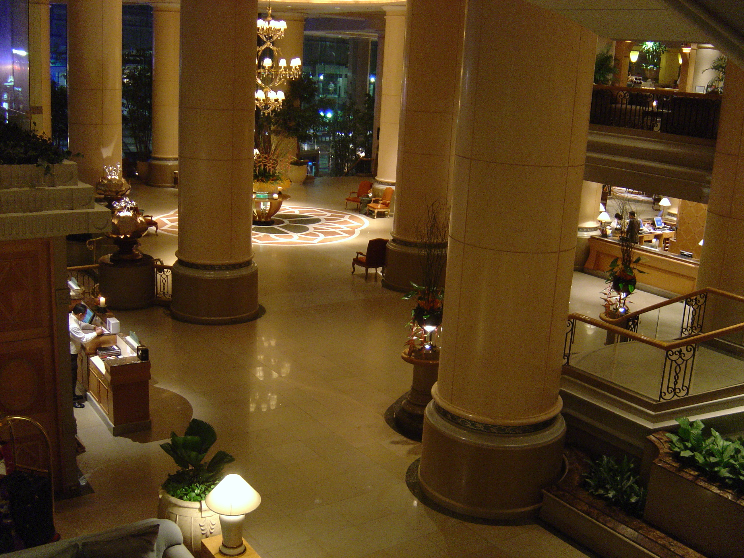 รูปถ่าย ไทย(Thailand) กรุงเทพมหานคร(Bangkok) โรงแรมอินเตอร์คอนติเนนตัล(Intercontinental Hotel) 2004-10 19