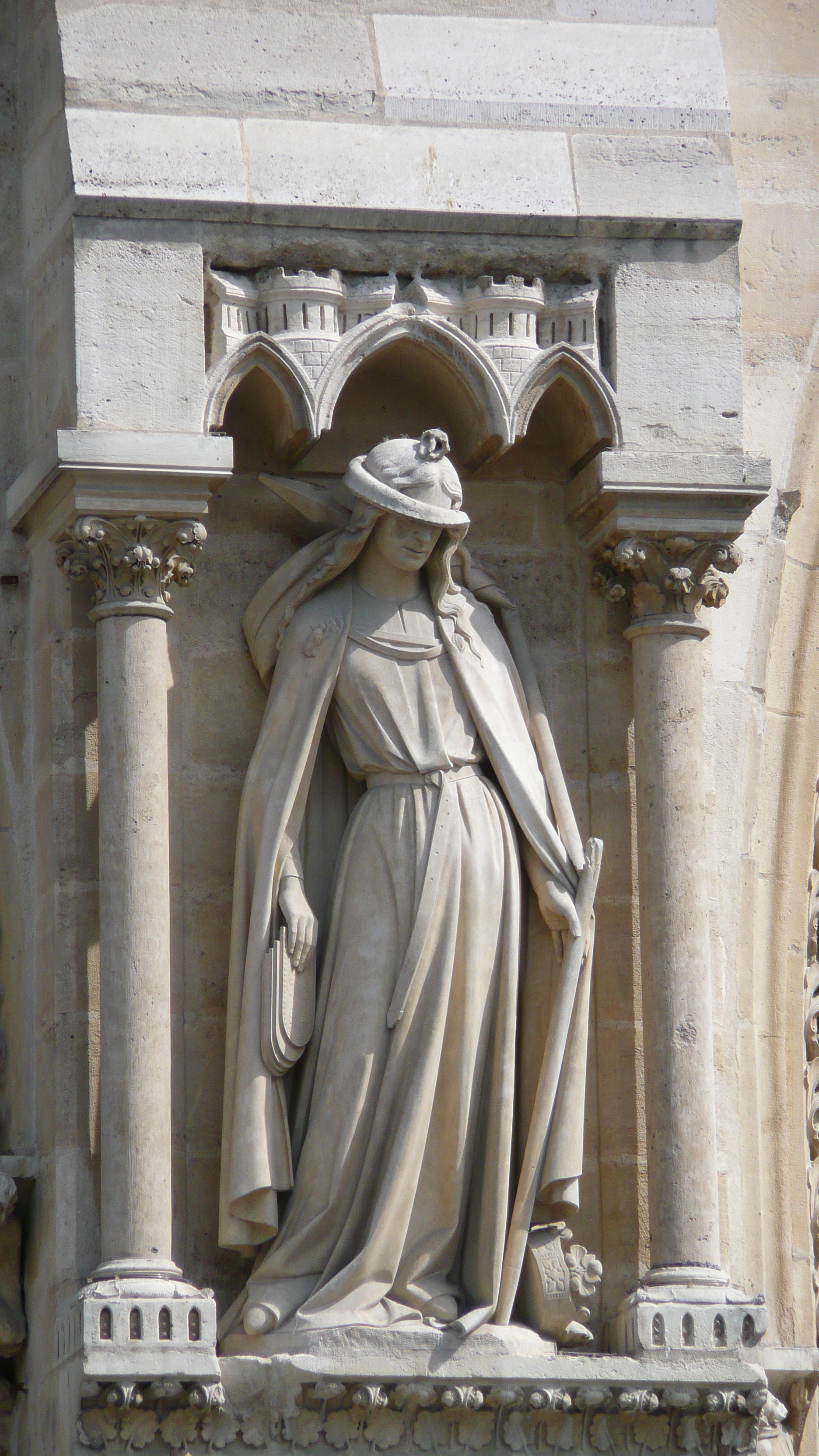 รูปถ่าย ฝรั่งเศส(France) ปารีส(Paris) มหาวิหารน็อทร์-ดาม(Notre Dame) 2007-05 27