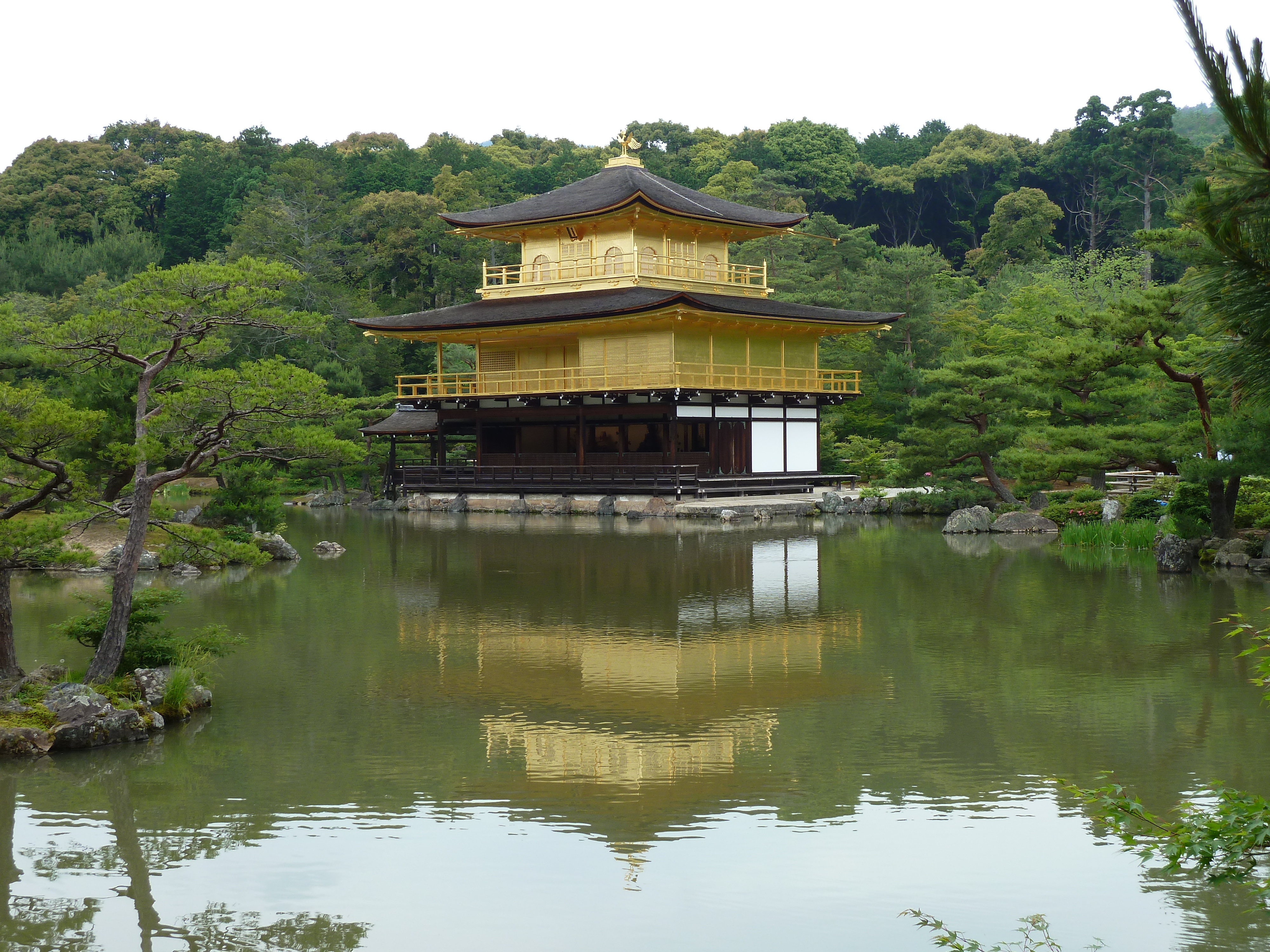 รูปถ่าย ญี่ปุ่น(Japan) เกียวโต(Kyoto) วัดคินกะกุจิ (ศาลาทอง)(Kinkakuji Temple(Golden Pavilion)) 2010-06 3