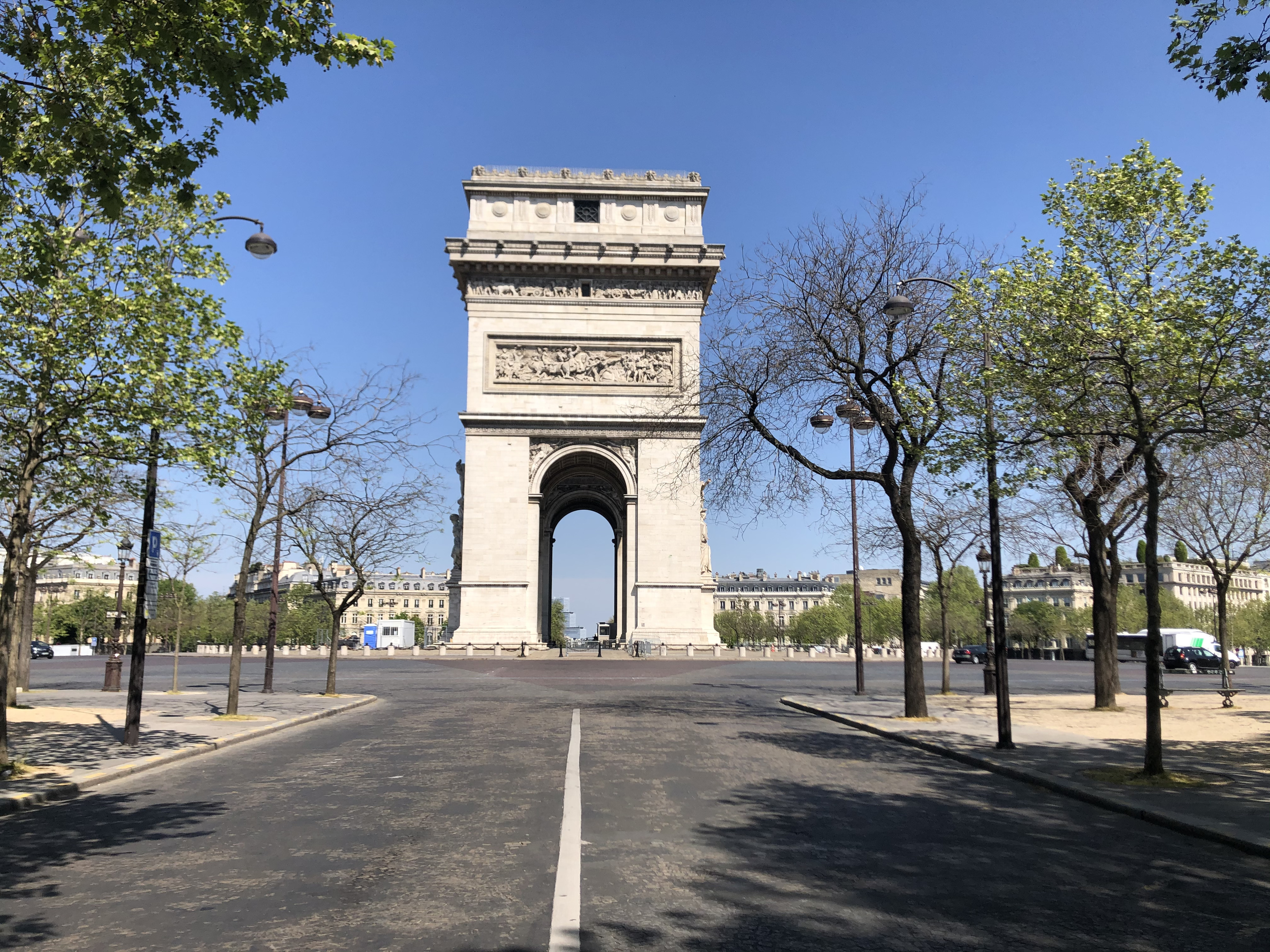 รูปถ่าย ฝรั่งเศส(France) ปารีสช่วงล็อกดาวน์(Paris lockdown) 2020-04 313