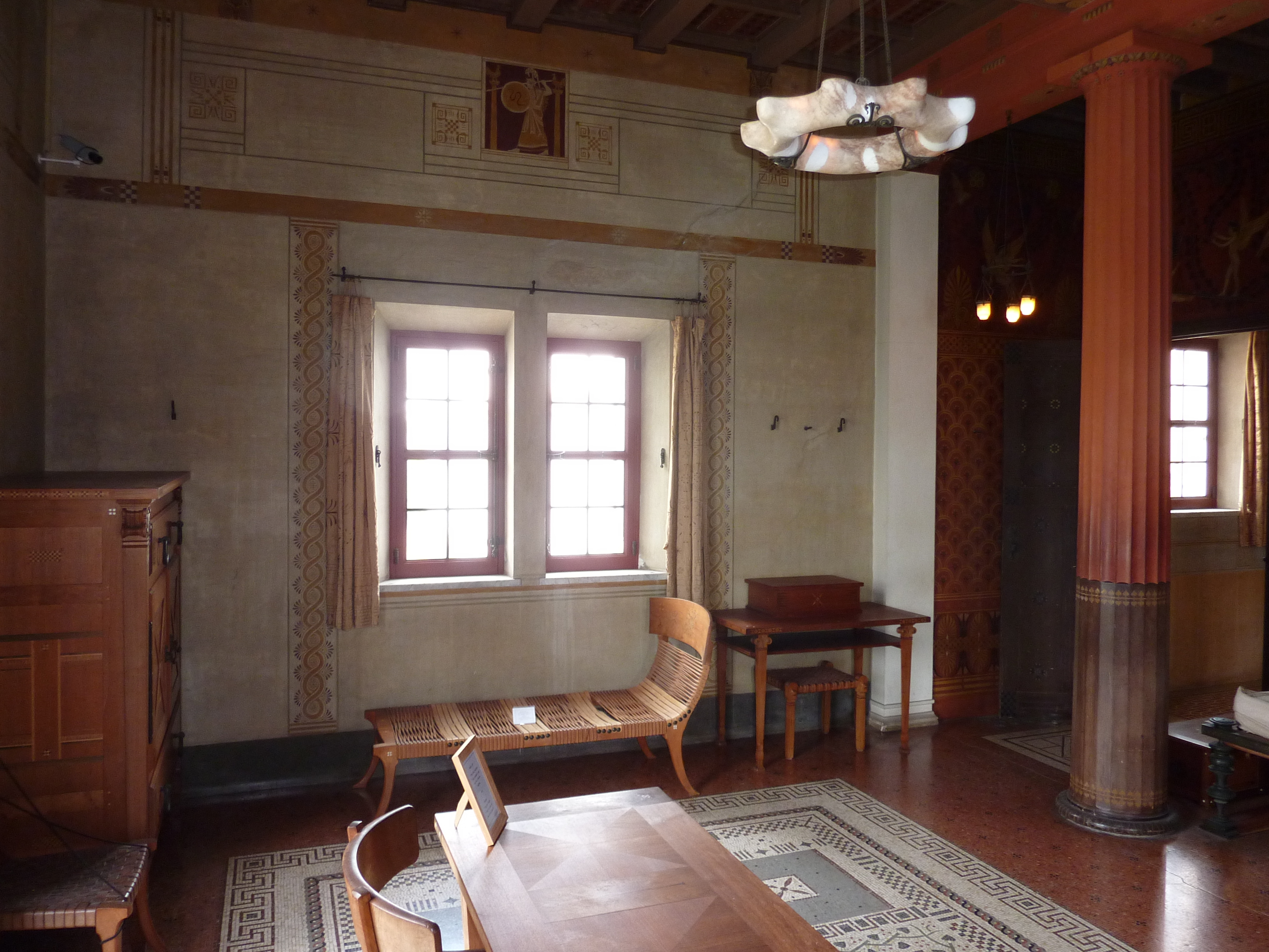 รูปถ่าย ฝรั่งเศส(France) โบลีเยอ-ซูร์-แมร์(Beaulieu sur Mer) วิลลาเกรีลอส(Villa Kerylos) 2009-05 134