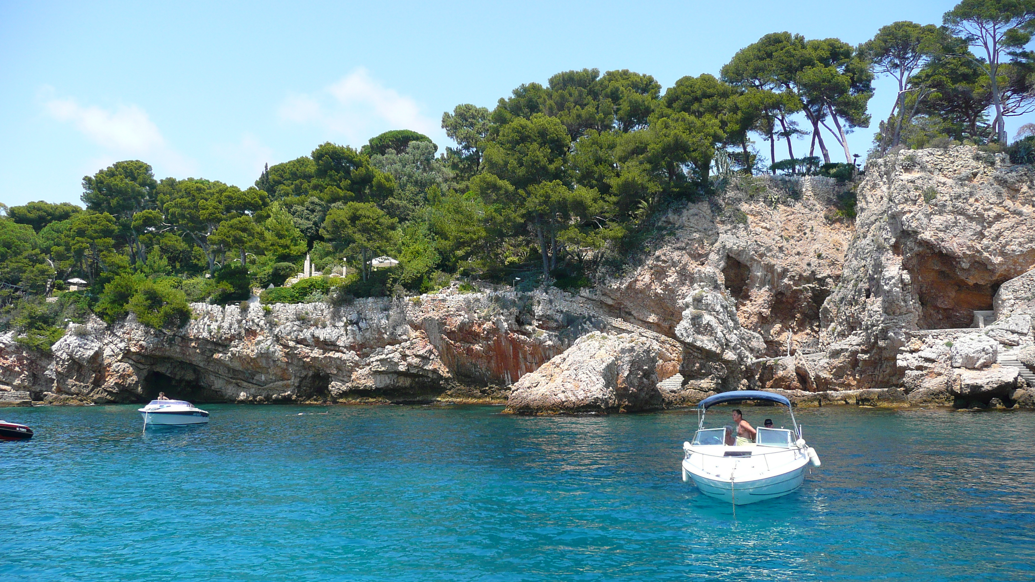 รูปถ่าย ฝรั่งเศส(France) แหลมอ็องตีบ(Cap d'Antibes) อ่าวลาร์ฌ็องโฟ(Anse de l'Argent Faux) 2007-07 46