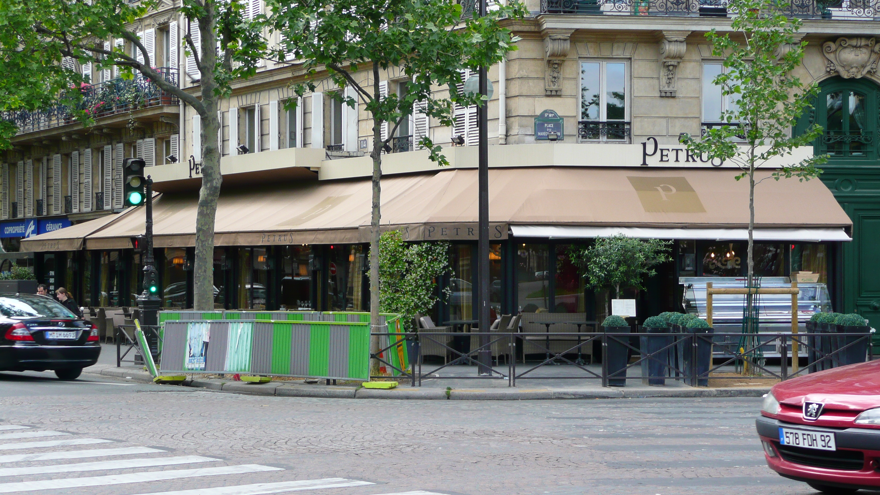 รูปถ่าย ฝรั่งเศส(France) ปารีส(Paris) คุ้มที่ 17 (17th Arrondissement) จัตุรัสแปแรร์(Place Pereire) 2007-05 29