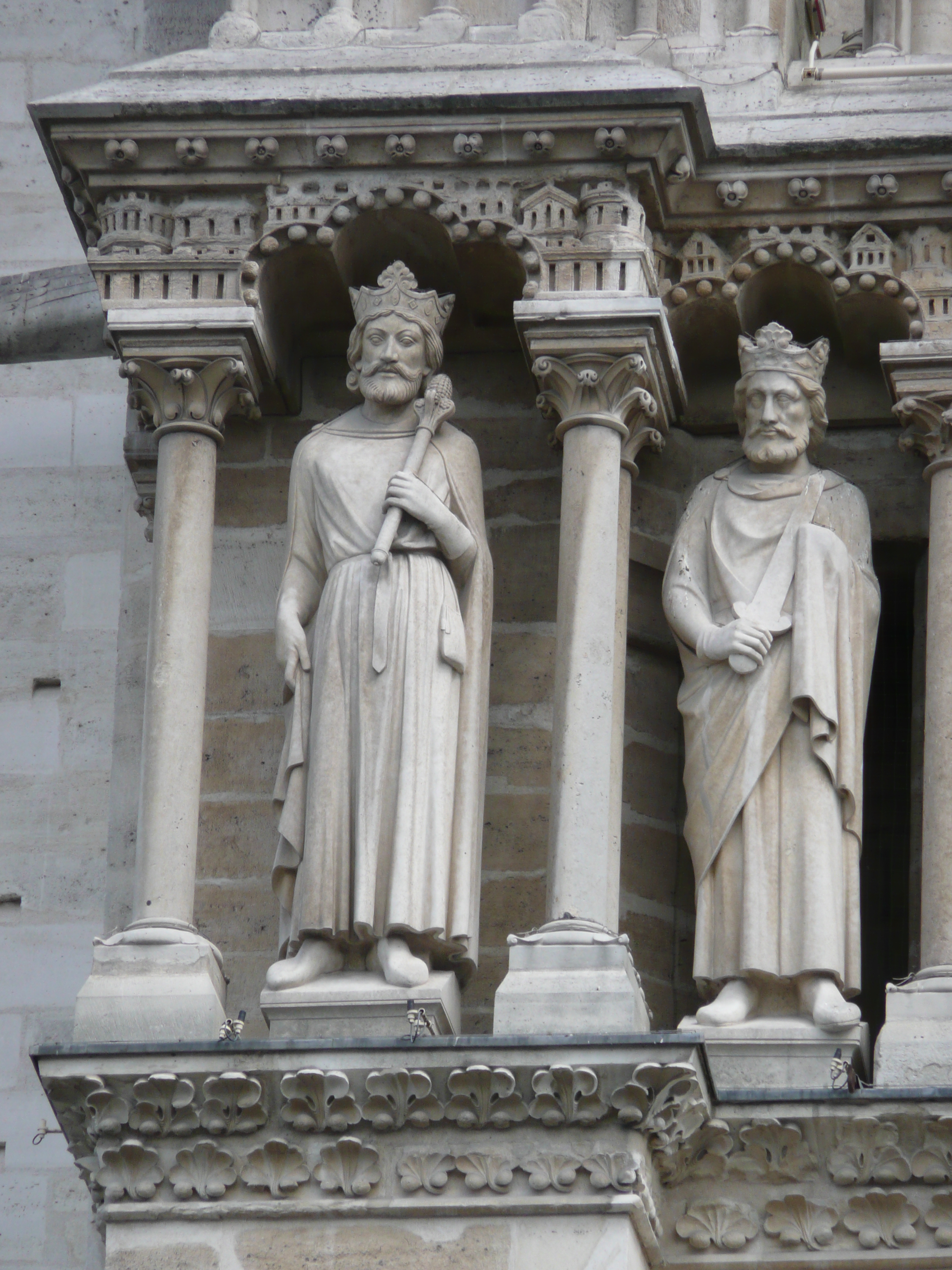 รูปถ่าย ฝรั่งเศส(France) ปารีส(Paris) มหาวิหารน็อทร์-ดาม(Notre Dame) 2007-05 17