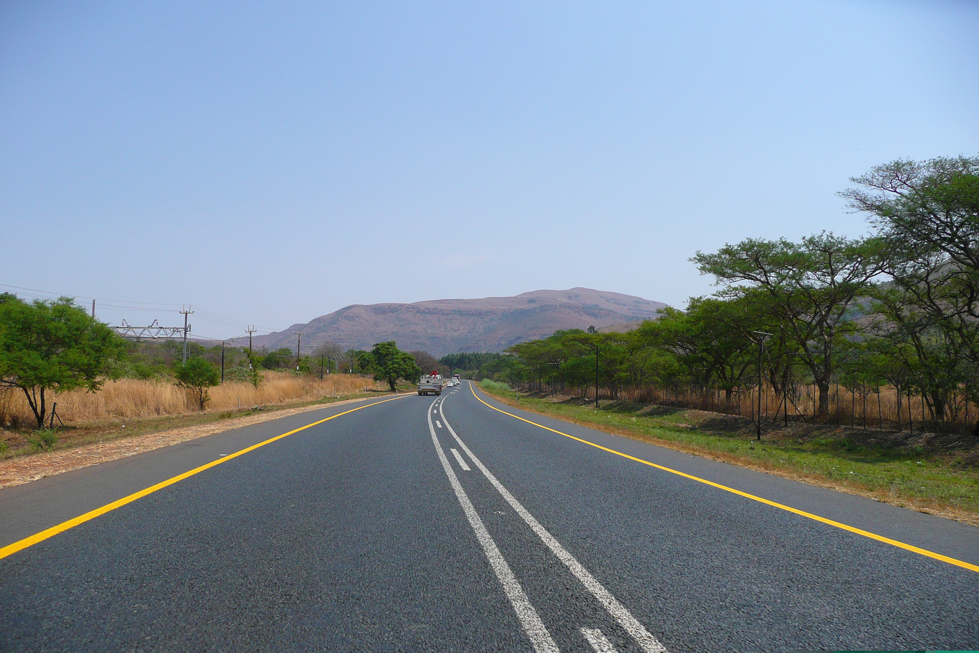 รูปถ่าย แอฟริกาใต้(South Africa) ถนนจากเนลสปรุตไปโจฮันเนสเบิร์ก(Nelspruit to Johannesburg road) 2008-09 4